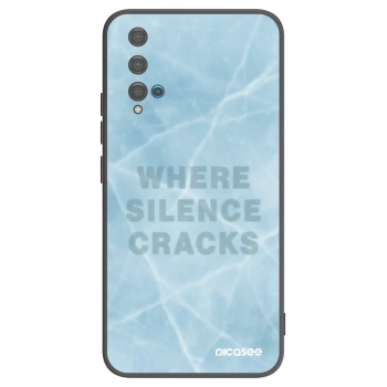 Picasee husă neagră din silicon pentru Huawei Nova 5T - SILENCE