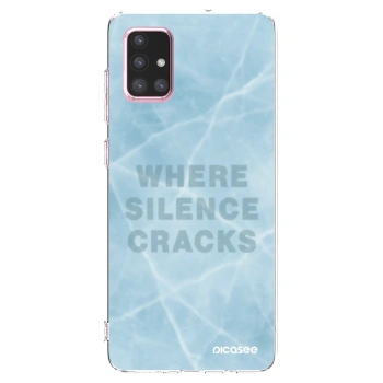 Picasee husă transparentă din silicon pentru Samsung Galaxy A71 A715F - SILENCE