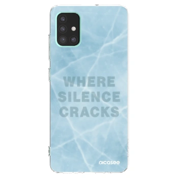 Picasee husă transparentă din silicon pentru Samsung Galaxy A51 A515F - SILENCE