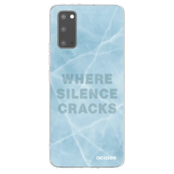 Picasee husă transparentă din silicon pentru Samsung Galaxy S20 G980F - SILENCE