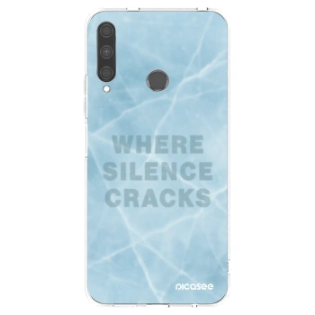 Picasee husă transparentă din silicon pentru Huawei P40 Lite E - SILENCE