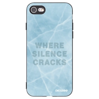 Picasee husă neagră din silicon pentru Apple iPhone SE 2020 - SILENCE