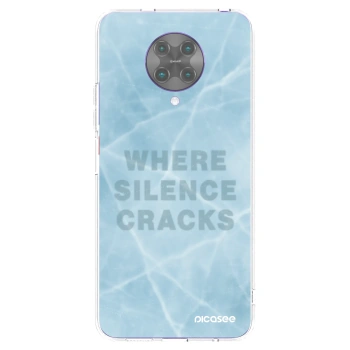 Picasee husă transparentă din silicon pentru Xiaomi Poco F2 Pro - SILENCE