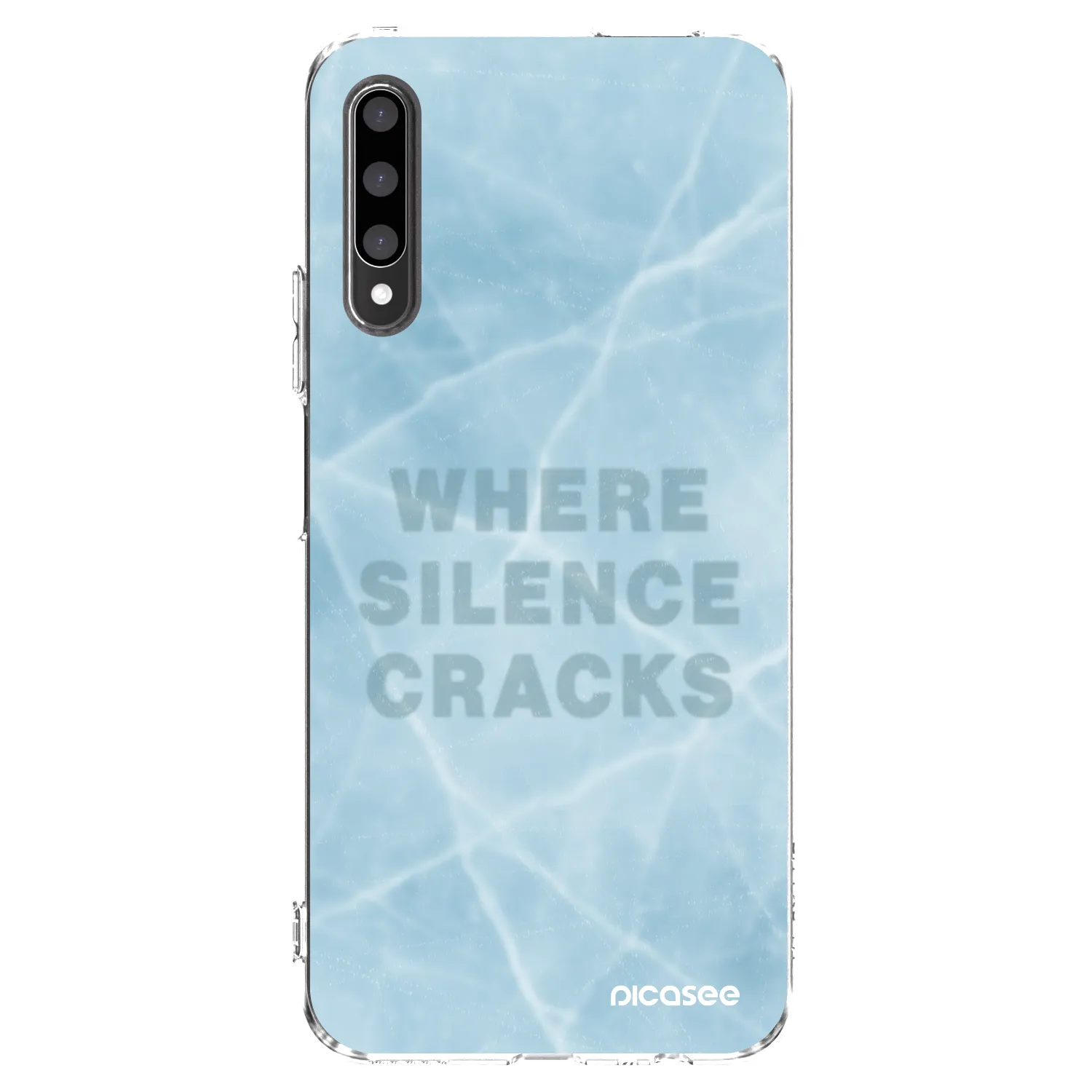 Picasee husă transparentă din silicon pentru Honor 9X Pro - SILENCE