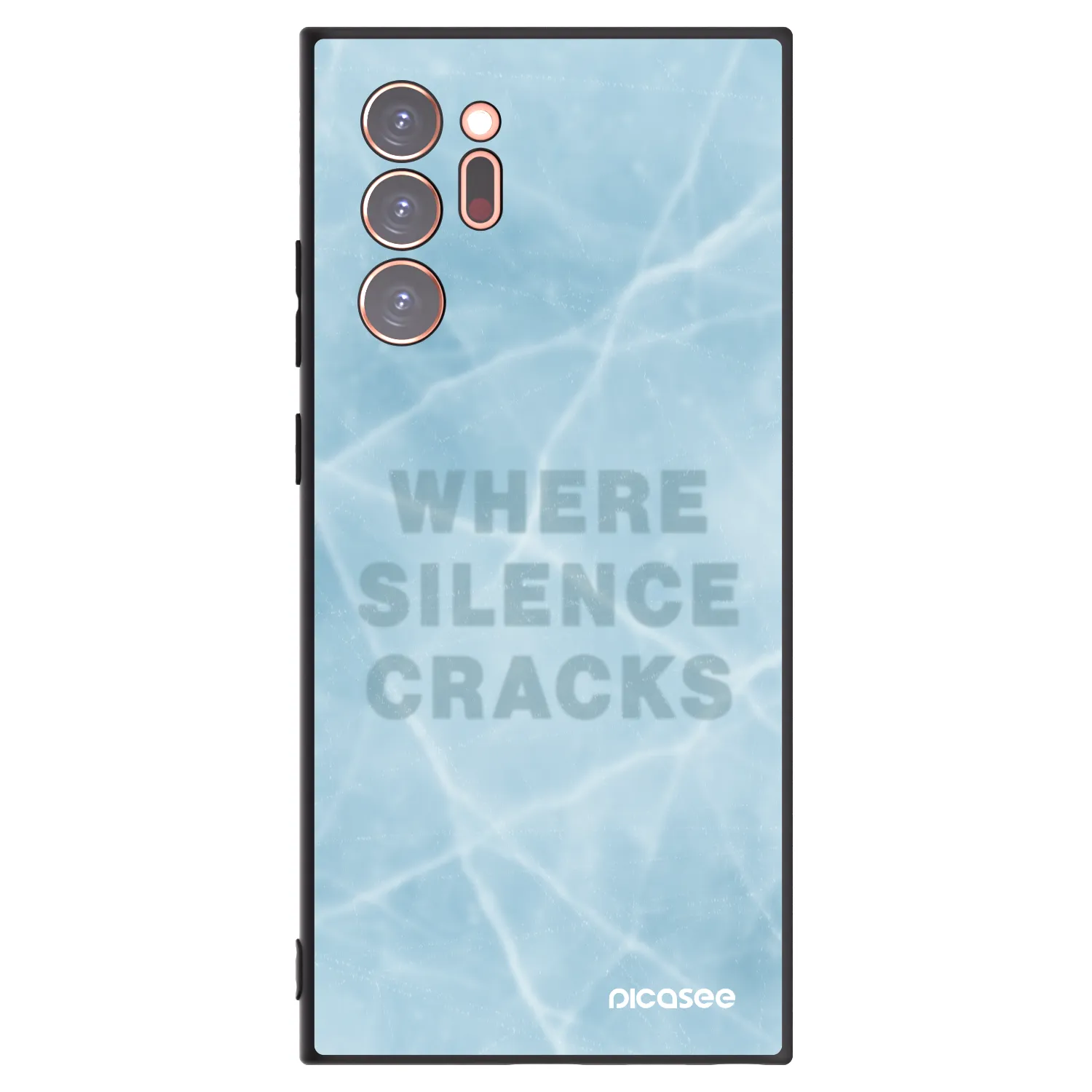 Picasee husă neagră din silicon pentru Samsung Galaxy Note 20 Ultra - SILENCE