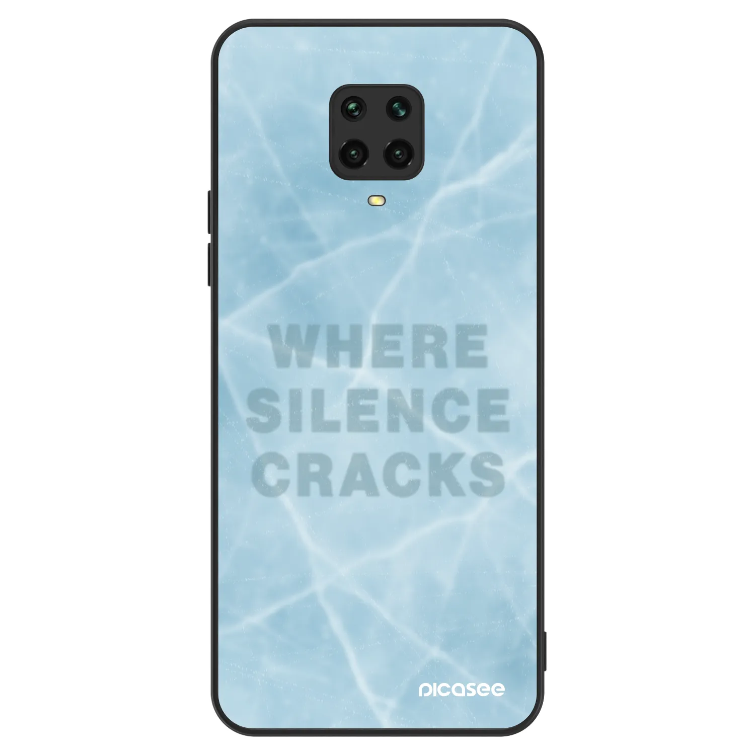 Picasee ULTIMATE CASE pentru Xiaomi Redmi Note 9 Pro - SILENCE