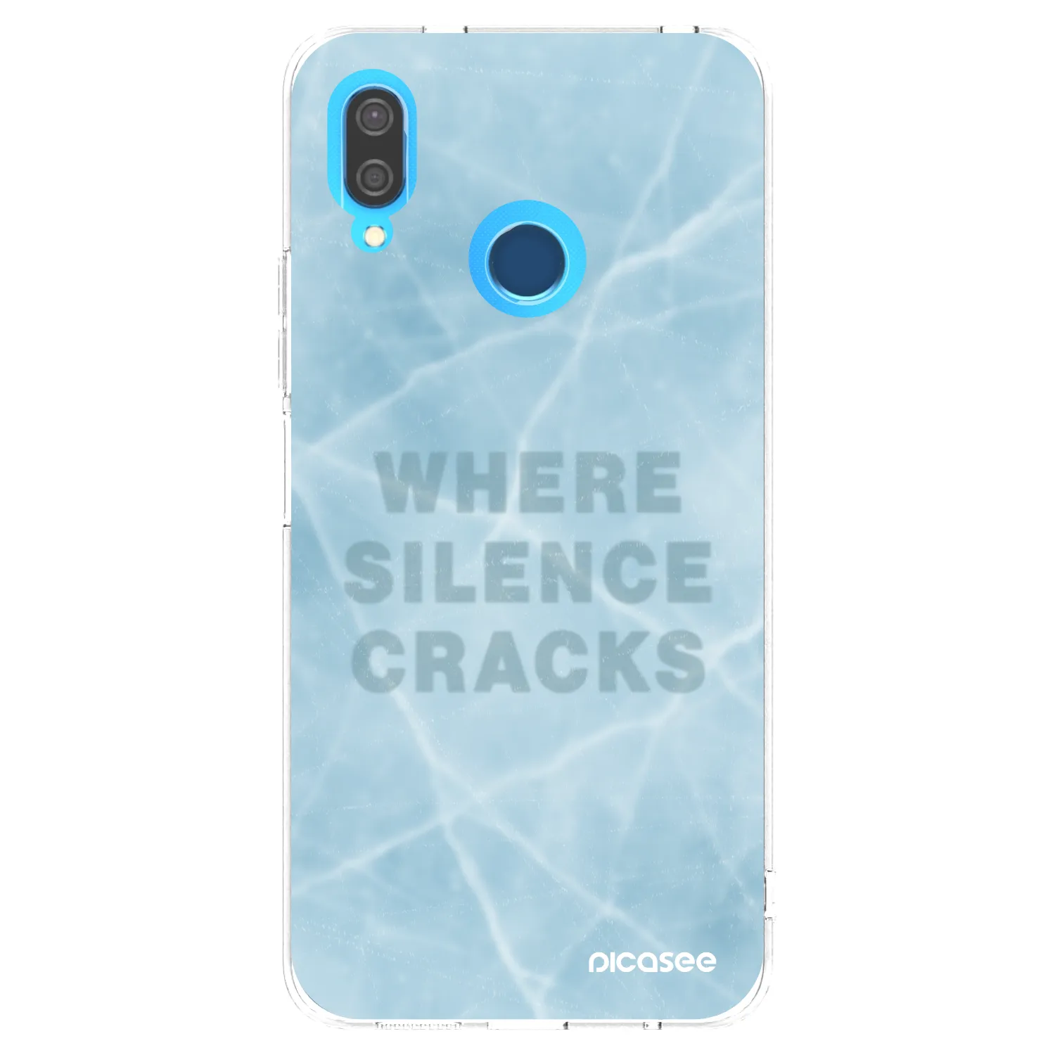 Picasee husă transparentă din silicon pentru Huawei P20 Lite - SILENCE
