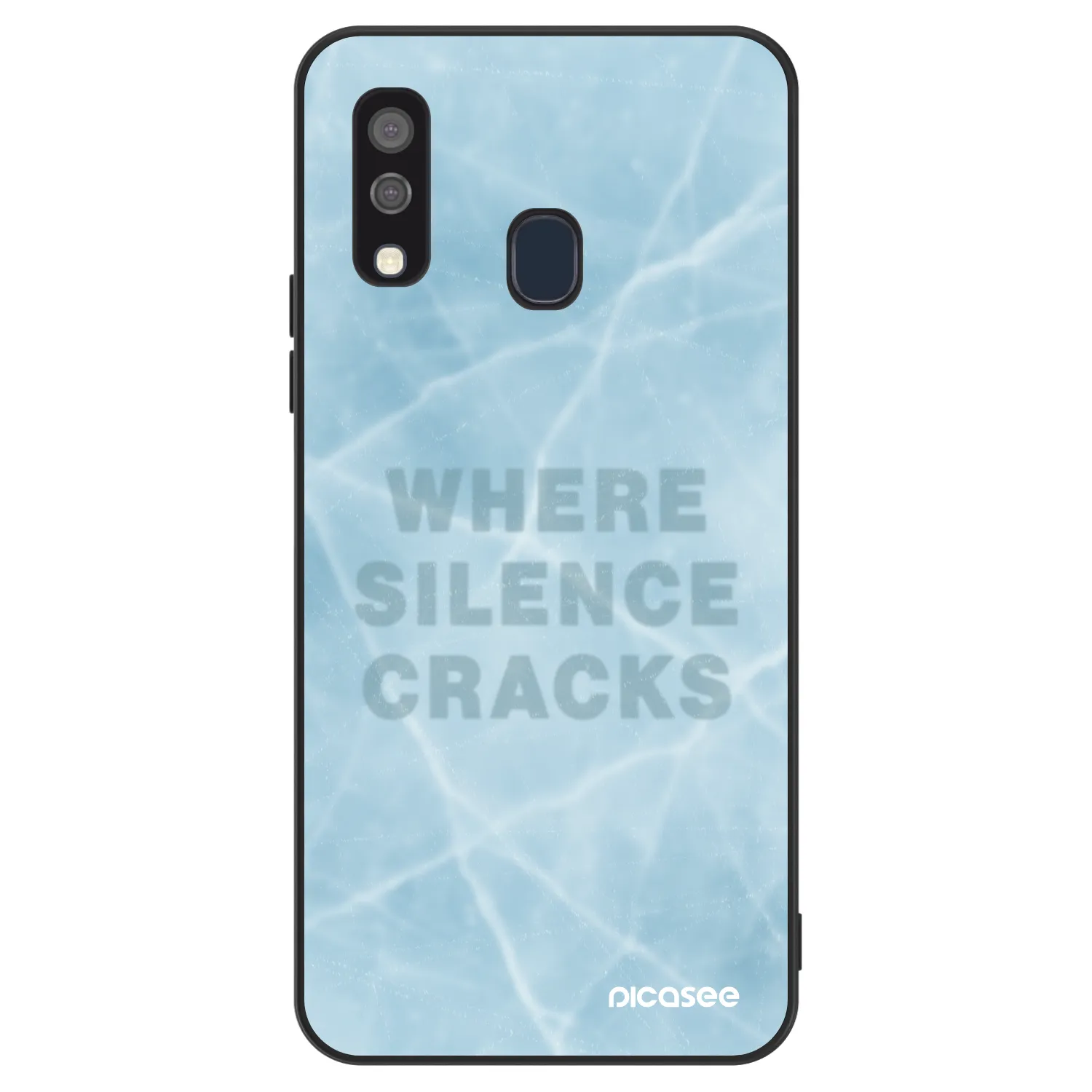 Picasee ULTIMATE CASE pentru Samsung Galaxy A40 A405F - SILENCE