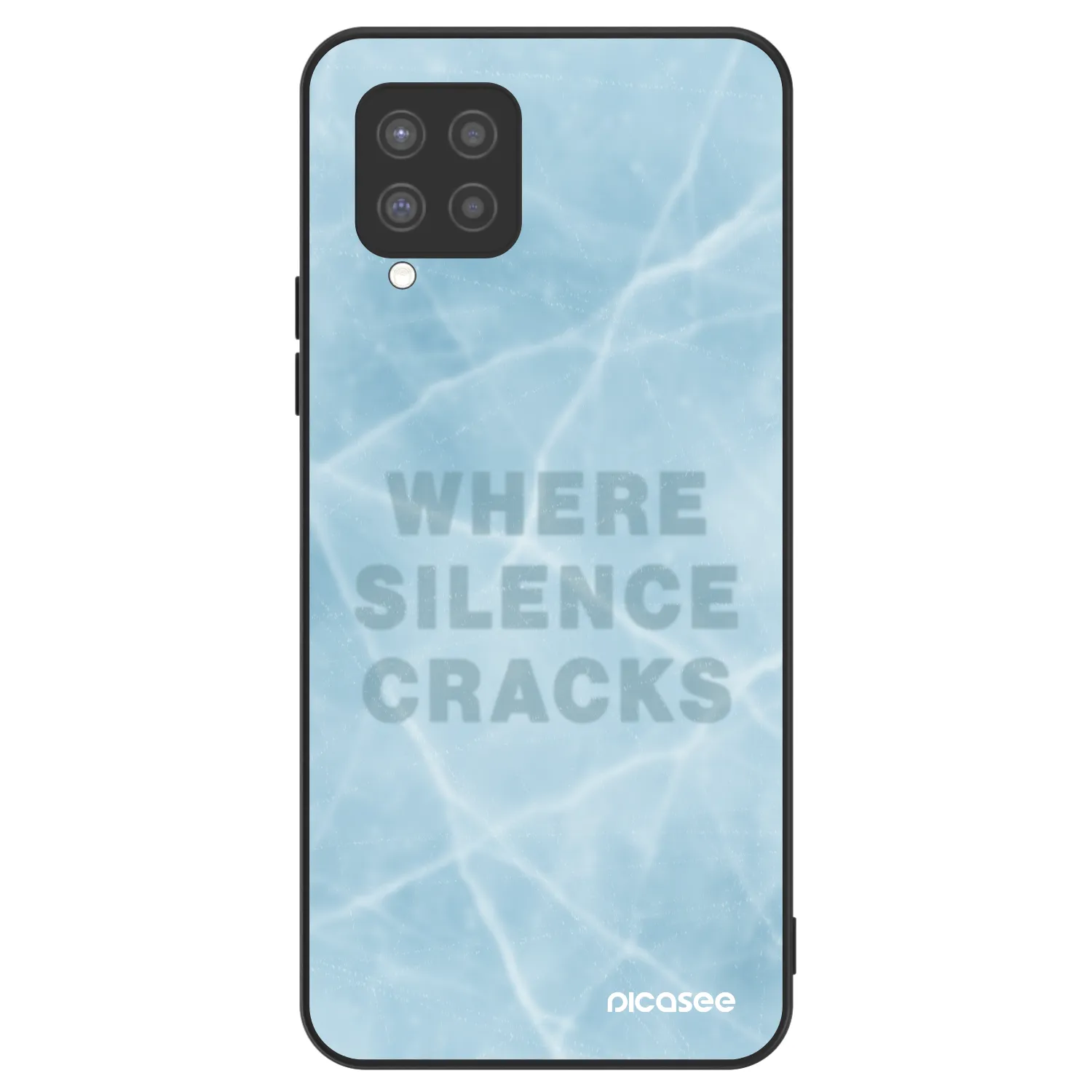 Picasee ULTIMATE CASE pentru Samsung Galaxy A42 A426B - SILENCE