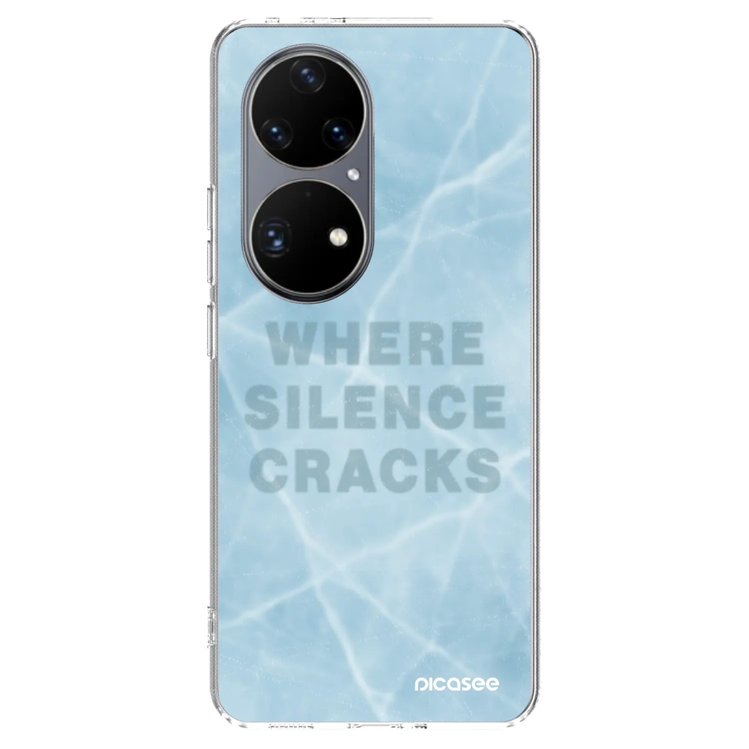 Picasee husă transparentă din silicon pentru Huawei P50 - SILENCE