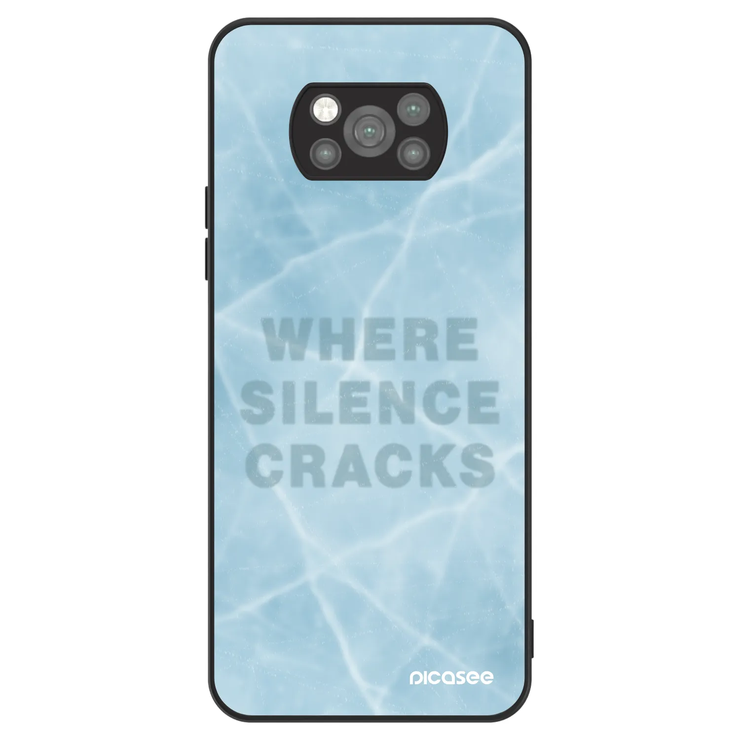 Picasee ULTIMATE CASE pentru Xiaomi Poco X3 Pro - SILENCE