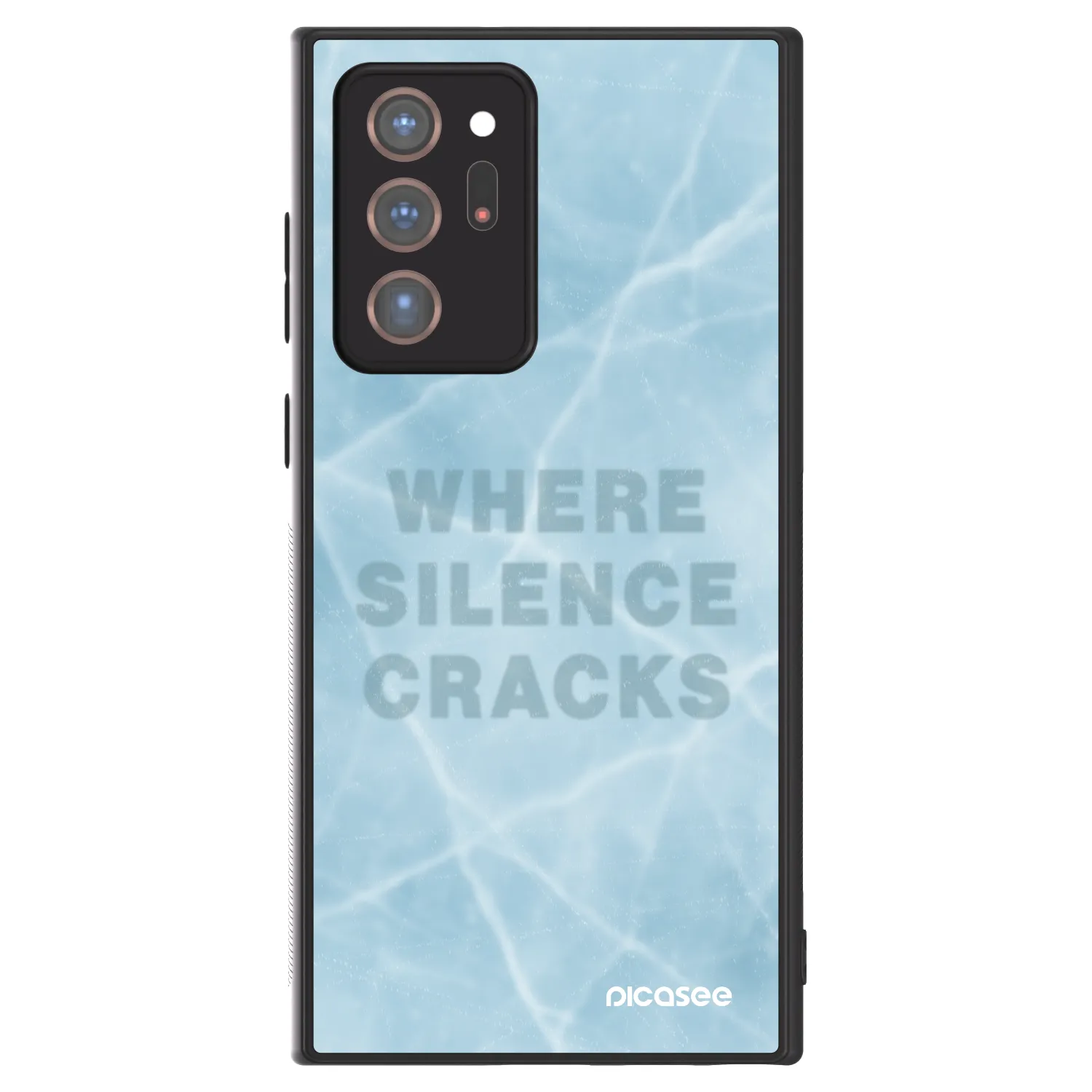 Picasee ULTIMATE CASE pentru Samsung Galaxy Note 20 Ultra - SILENCE