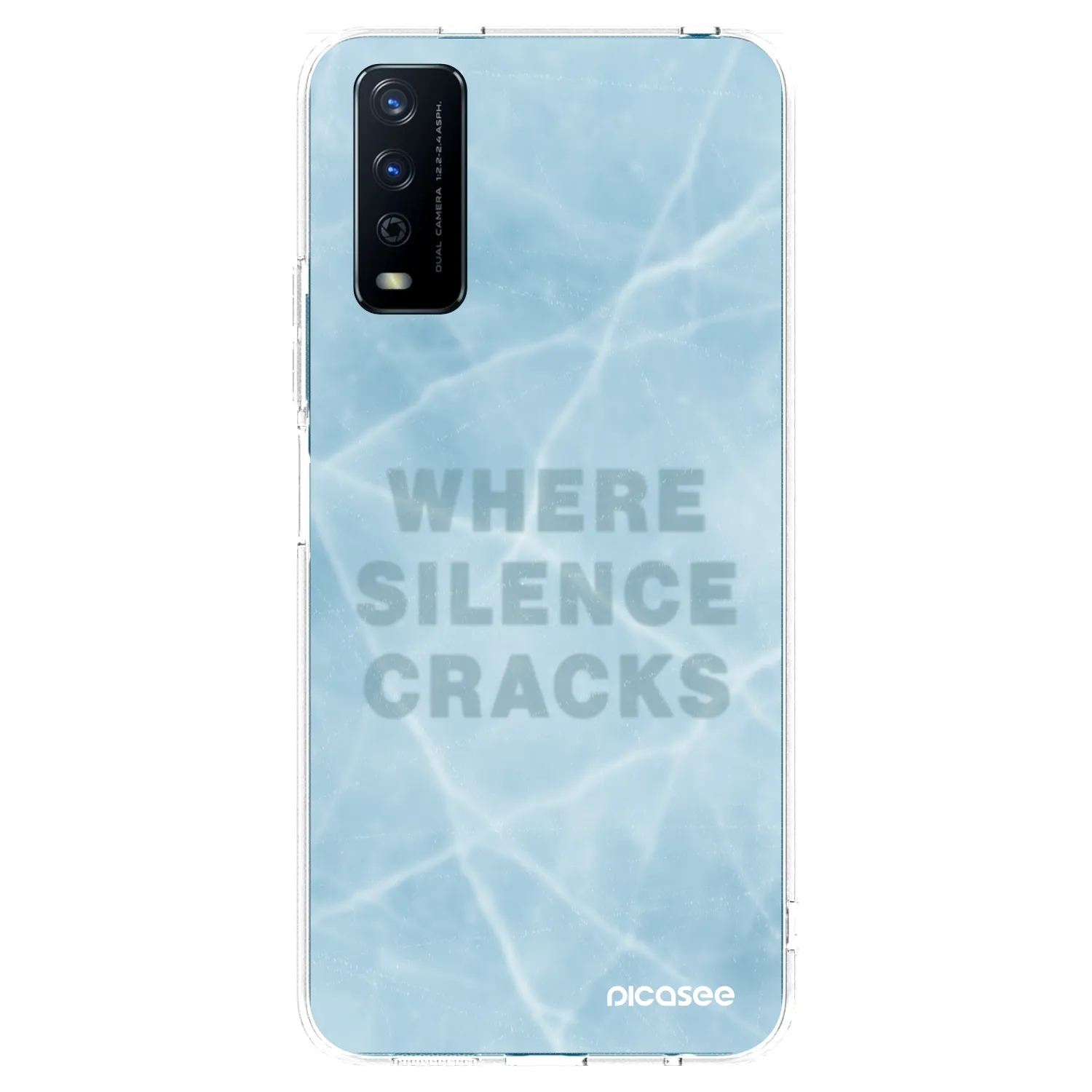 Picasee husă transparentă din silicon pentru Vivo Y11s - SILENCE