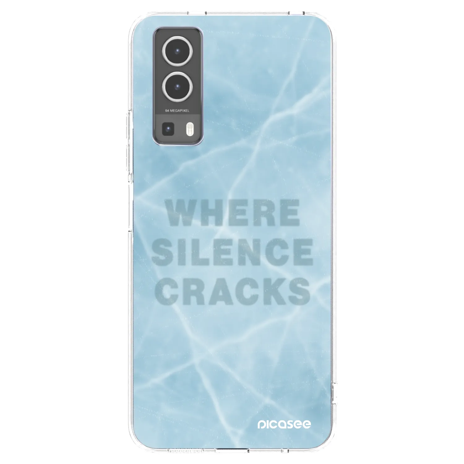 Picasee husă transparentă din silicon pentru Vivo Y72 5G - SILENCE
