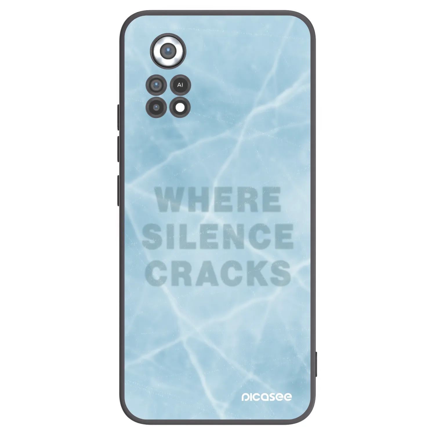 Picasee husă neagră din silicon pentru Xiaomi Poco X4 Pro 5G - SILENCE