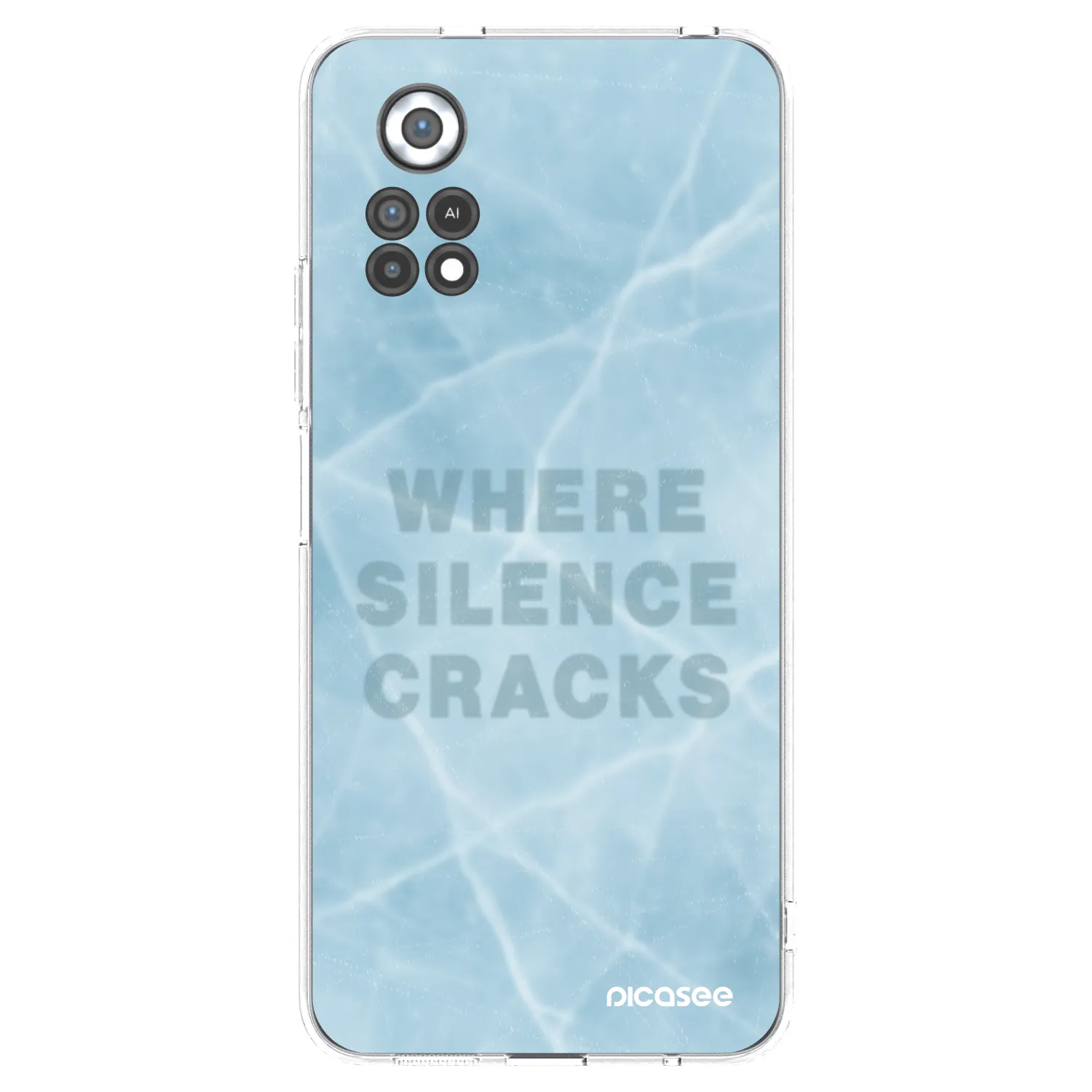 Picasee husă transparentă din silicon pentru Xiaomi Poco X4 Pro 5G - SILENCE