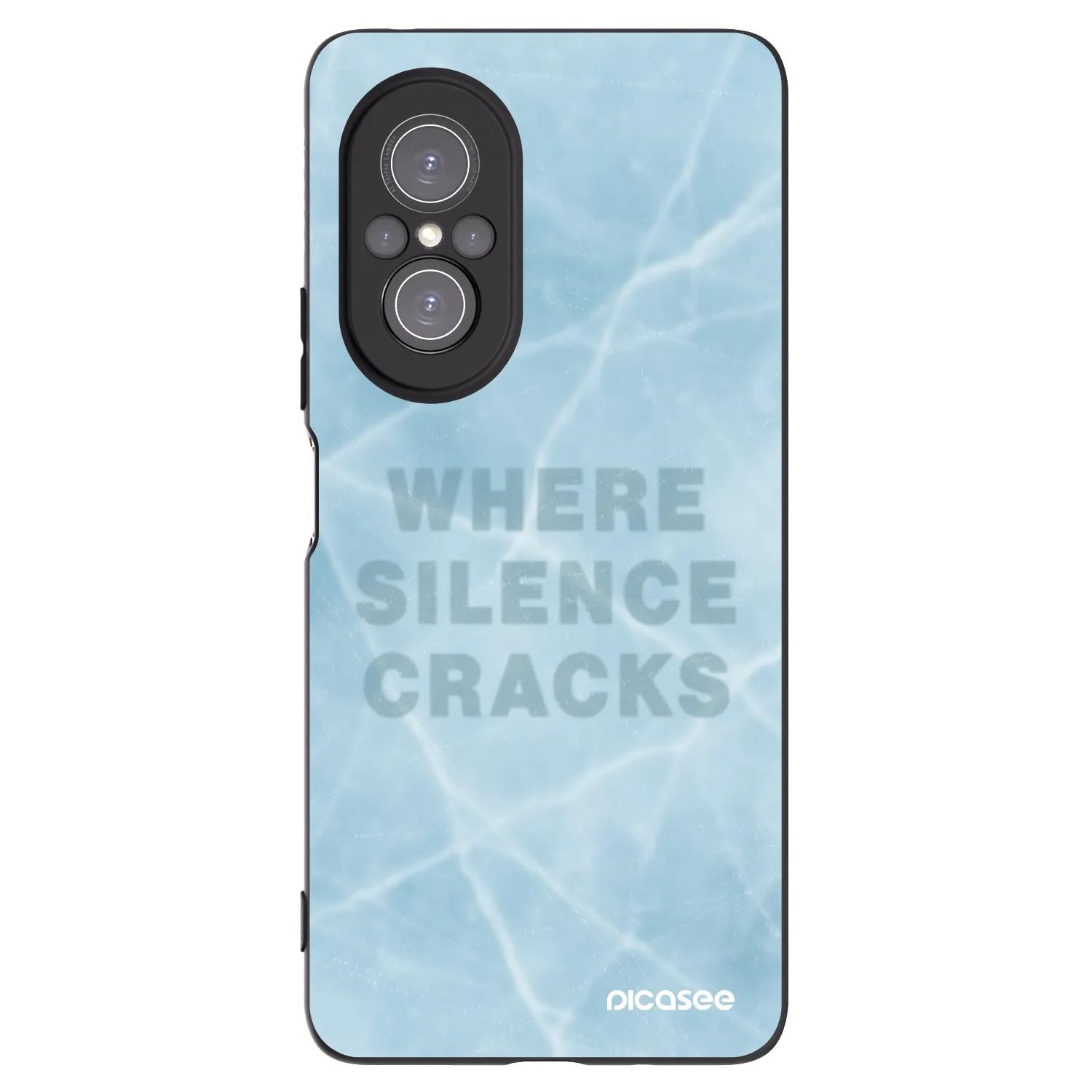 Picasee husă neagră din silicon pentru Huawei Nova 9 SE - SILENCE