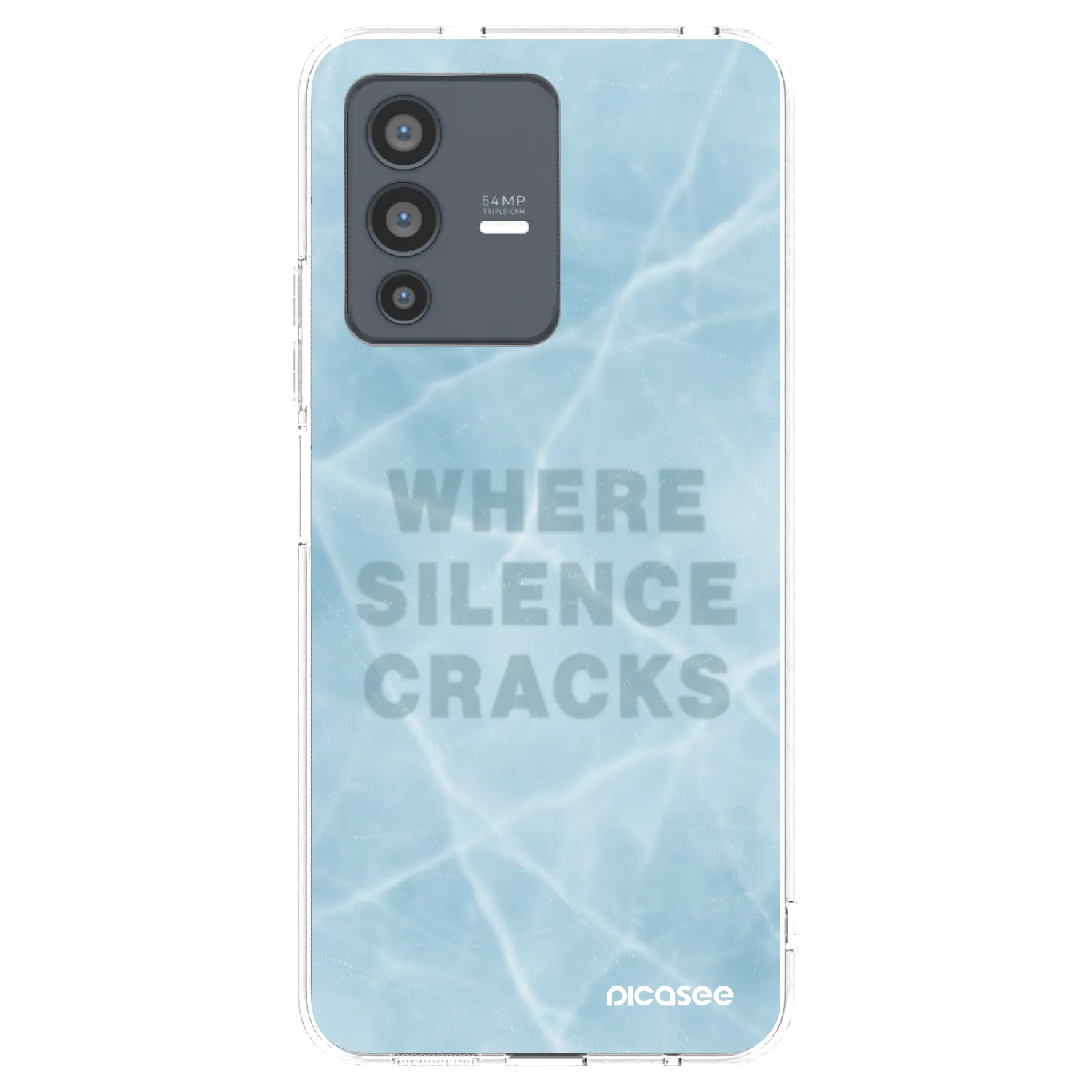 Picasee husă transparentă din silicon pentru Vivo V23 5G - SILENCE