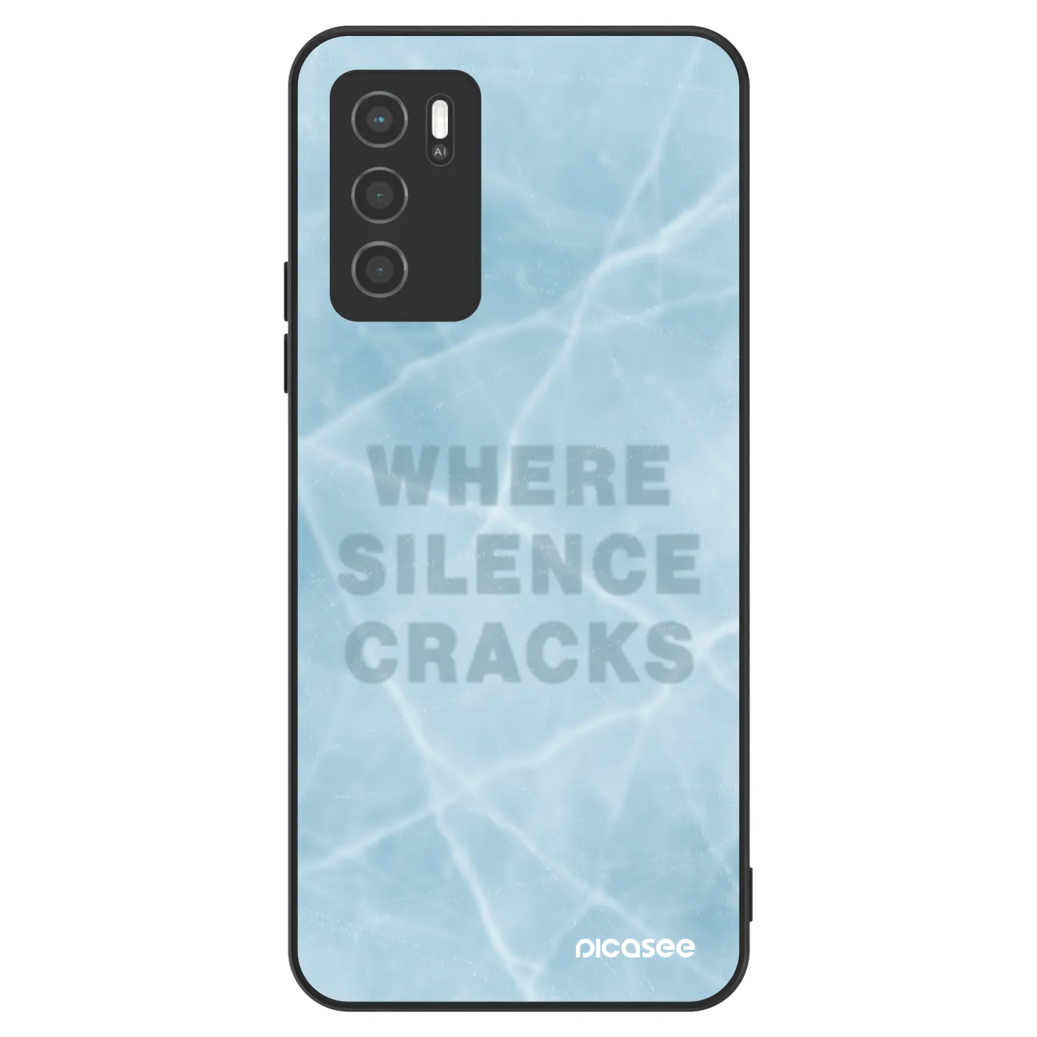 Picasee ULTIMATE CASE pentru OPPO A16s - SILENCE