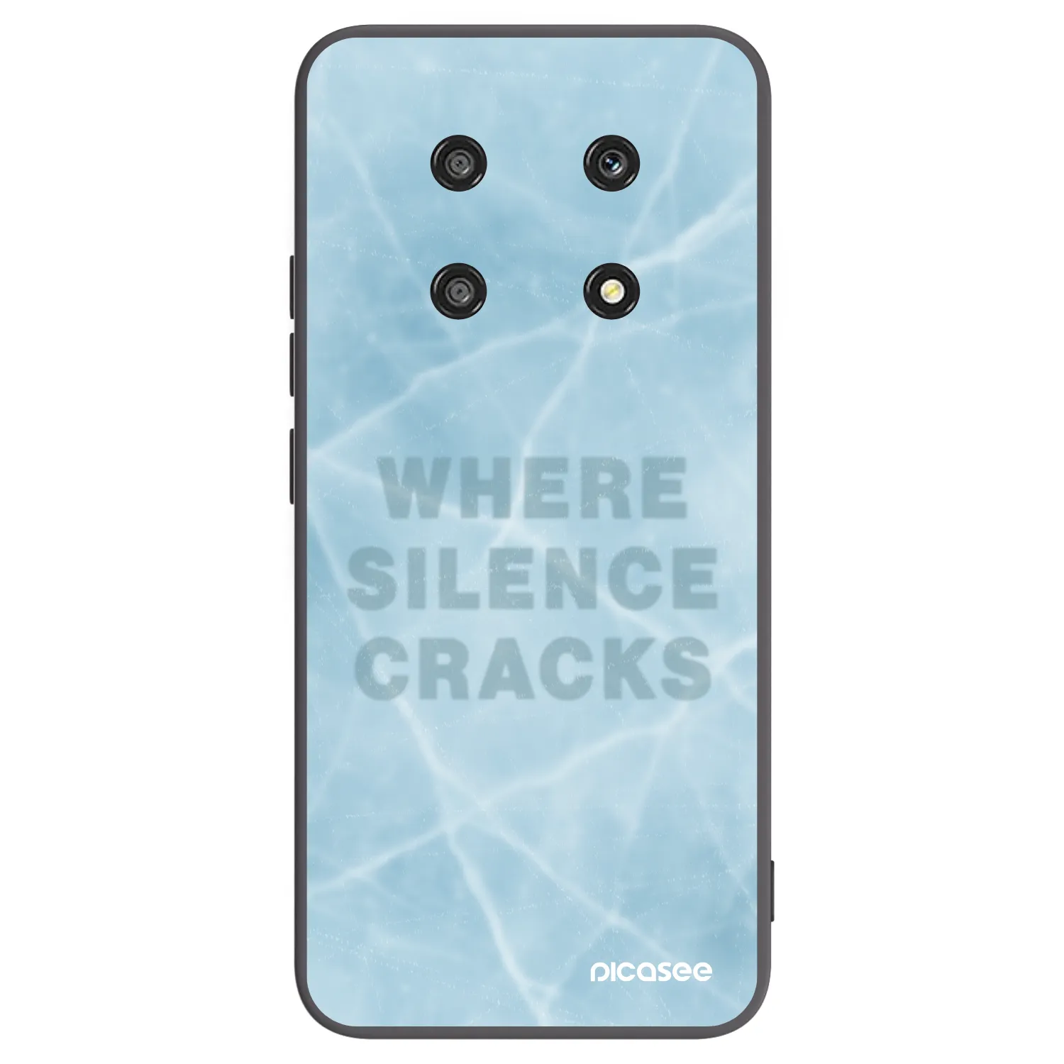 Picasee husă neagră din silicon pentru Honor Magic4 Lite 5G - SILENCE