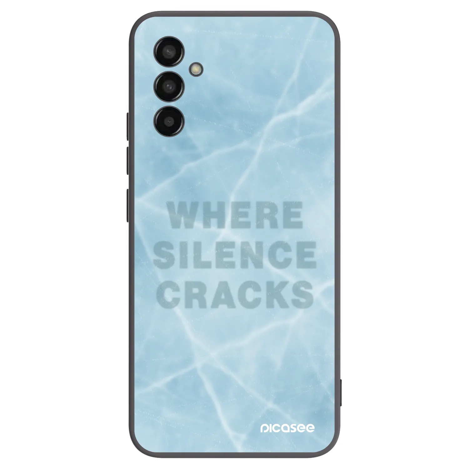 Picasee husă neagră din silicon pentru Samsung Galaxy M13 M135F - SILENCE