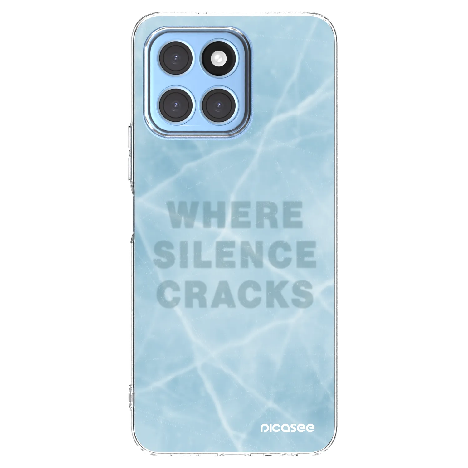 Picasee husă transparentă din silicon pentru Honor X6 - SILENCE