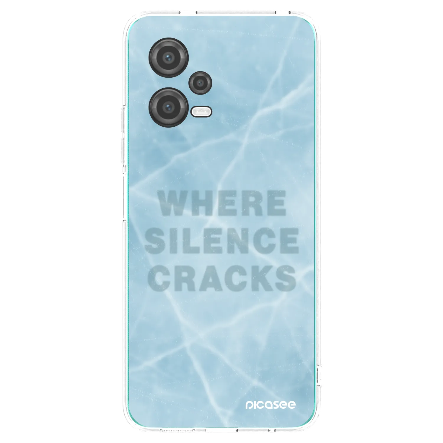 Picasee husă transparentă din silicon pentru Xiaomi Poco X5 - SILENCE
