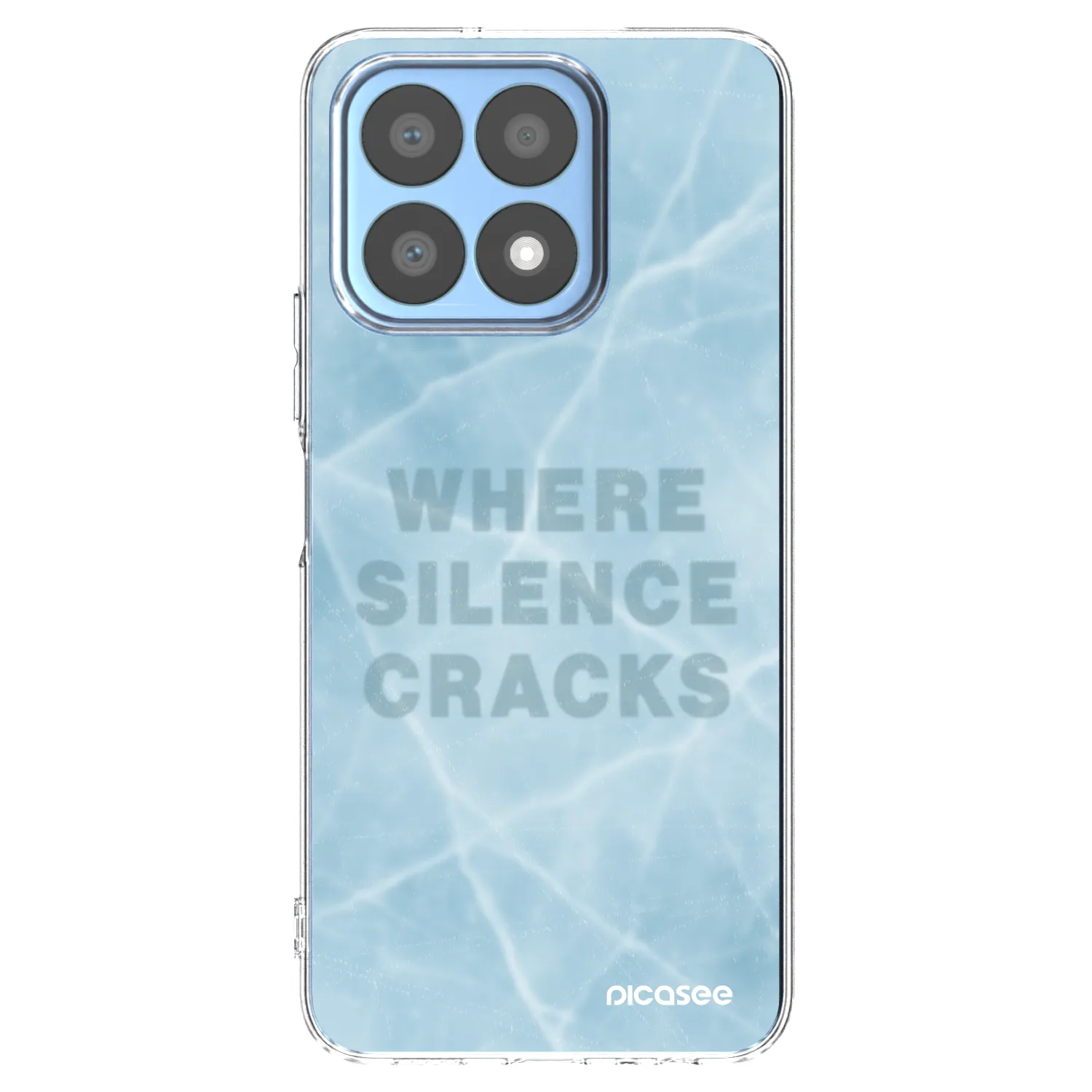 Picasee husă transparentă din silicon pentru Honor X8a - SILENCE