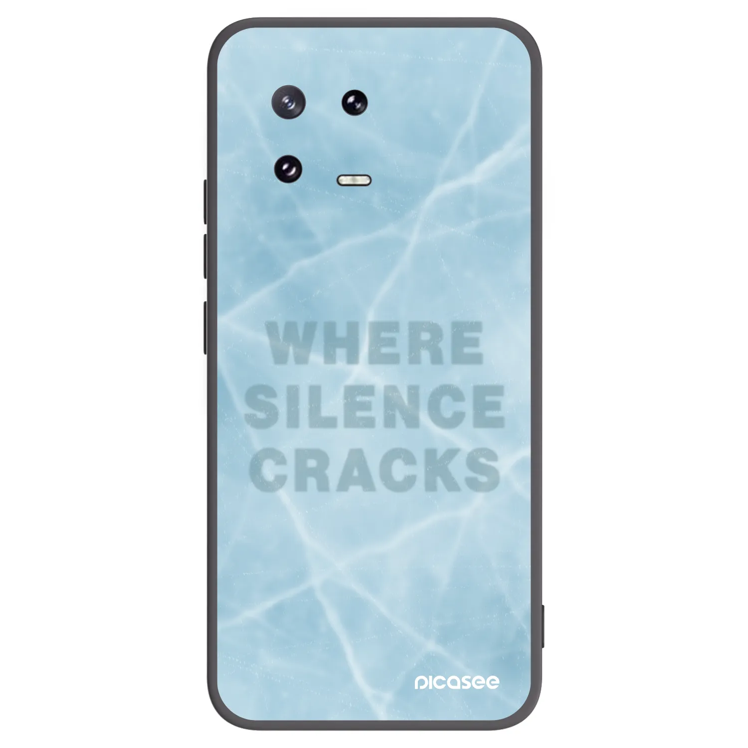 Picasee husă neagră din silicon pentru Xiaomi 13 Pro - SILENCE