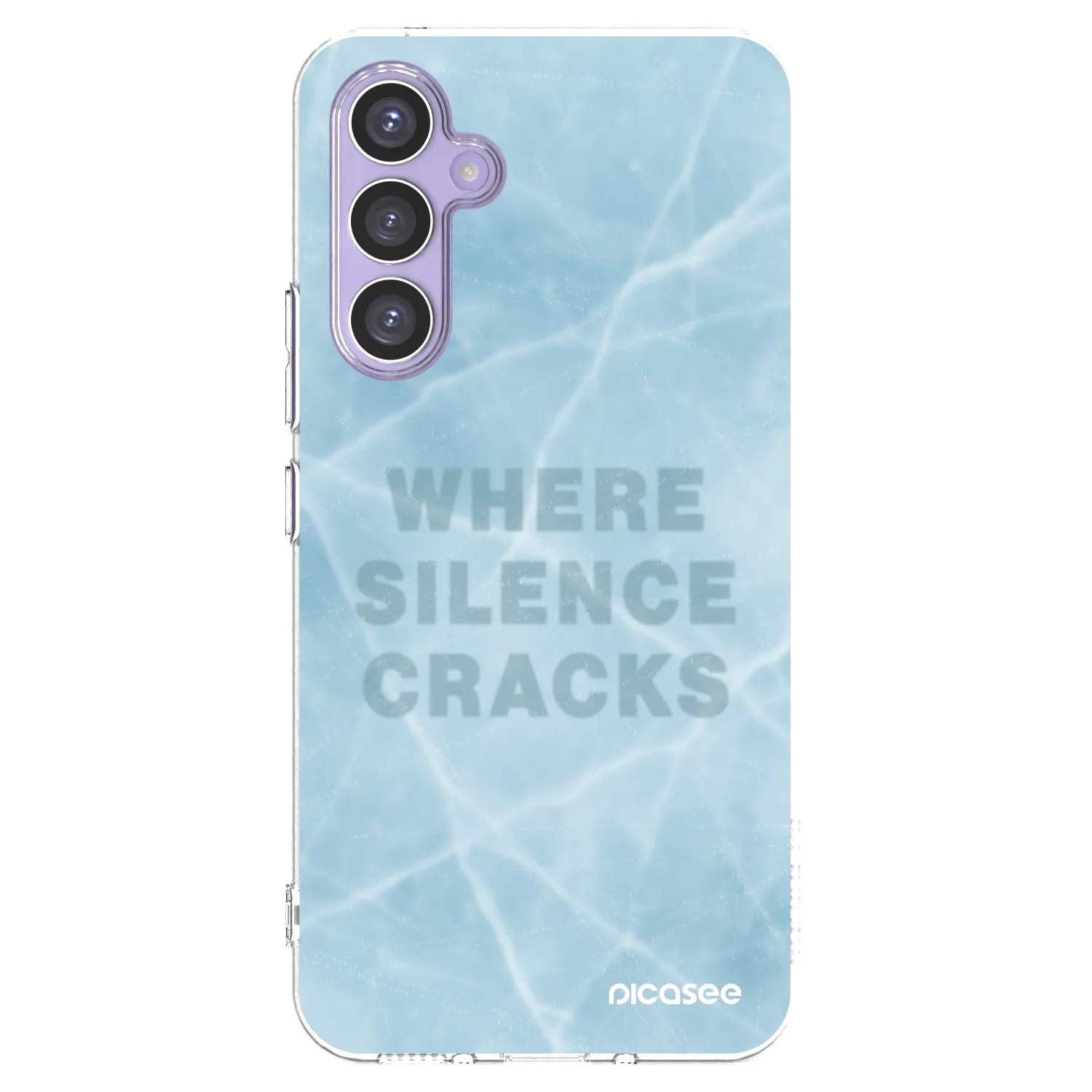 Picasee husă transparentă din silicon pentru Samsung Galaxy A54 5G A546B - SILENCE
