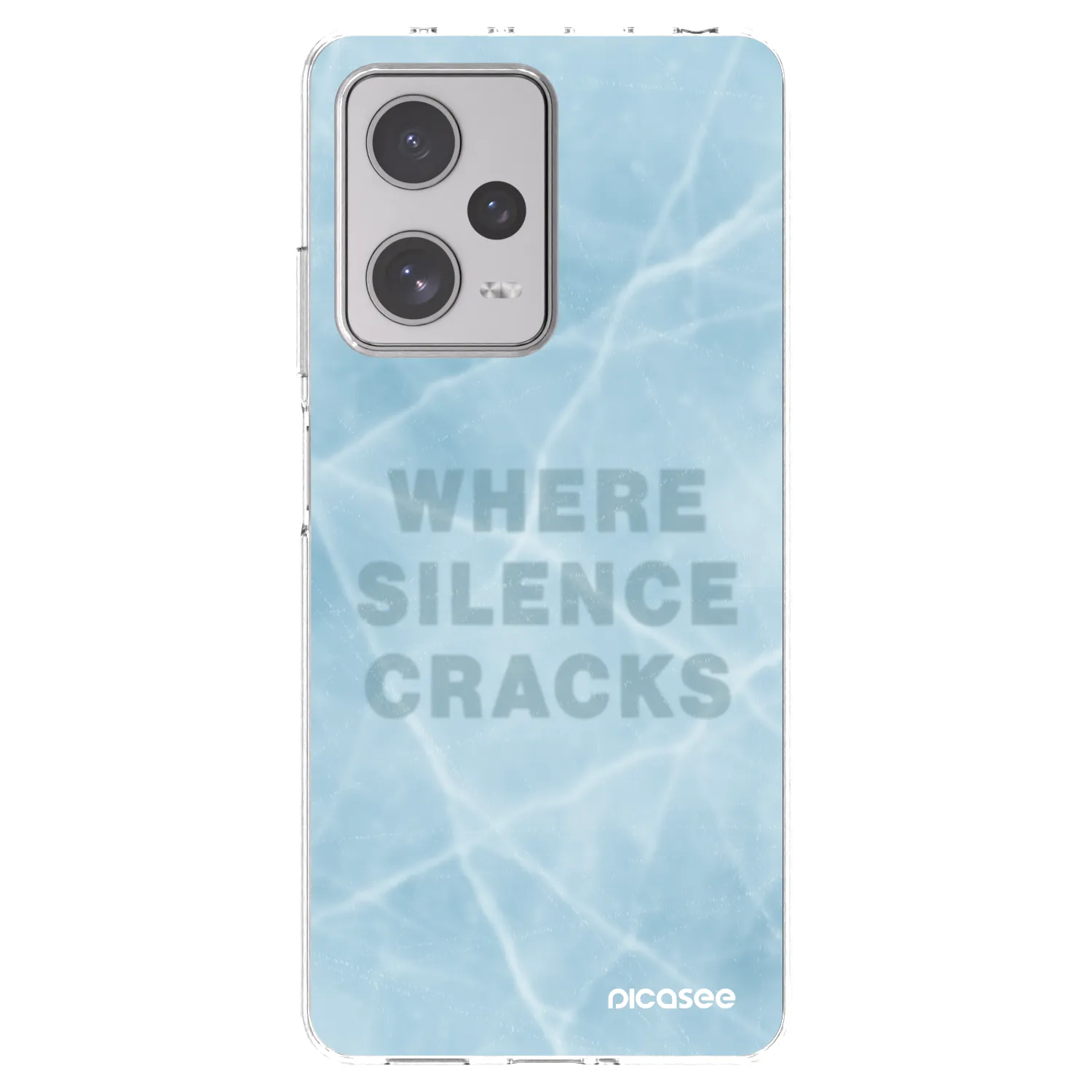Picasee husă transparentă din silicon pentru Xiaomi Redmi Note 12 Pro+ 5G - SILENCE