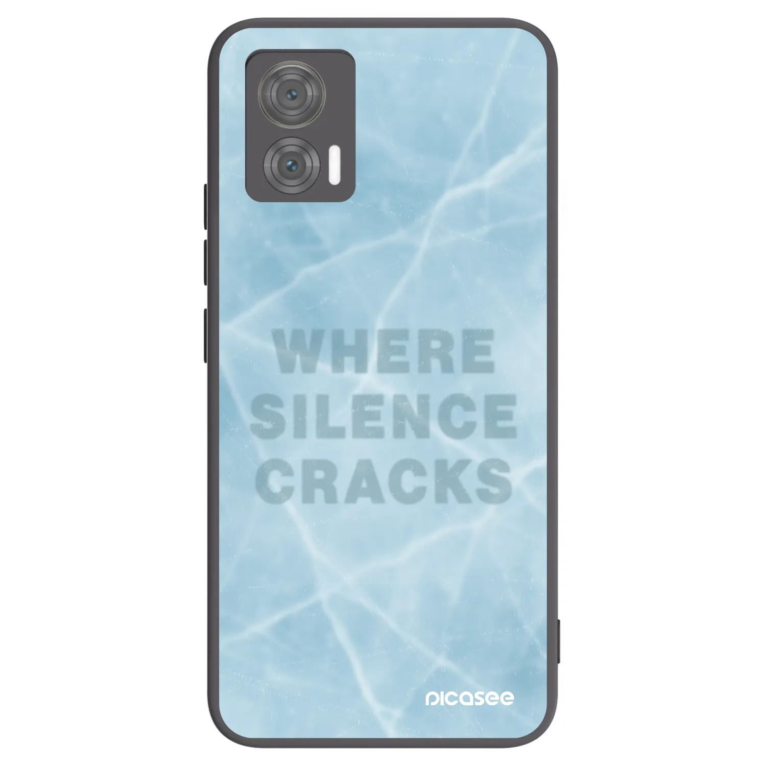 Picasee husă neagră din silicon pentru Motorola Edge 30 Neo - SILENCE