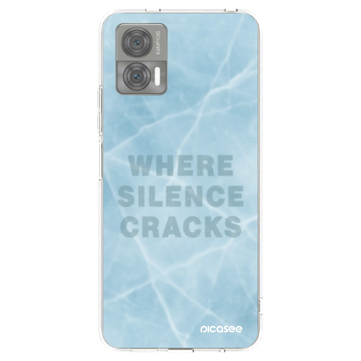Picasee husă transparentă din silicon pentru Motorola Edge 30 Neo - SILENCE