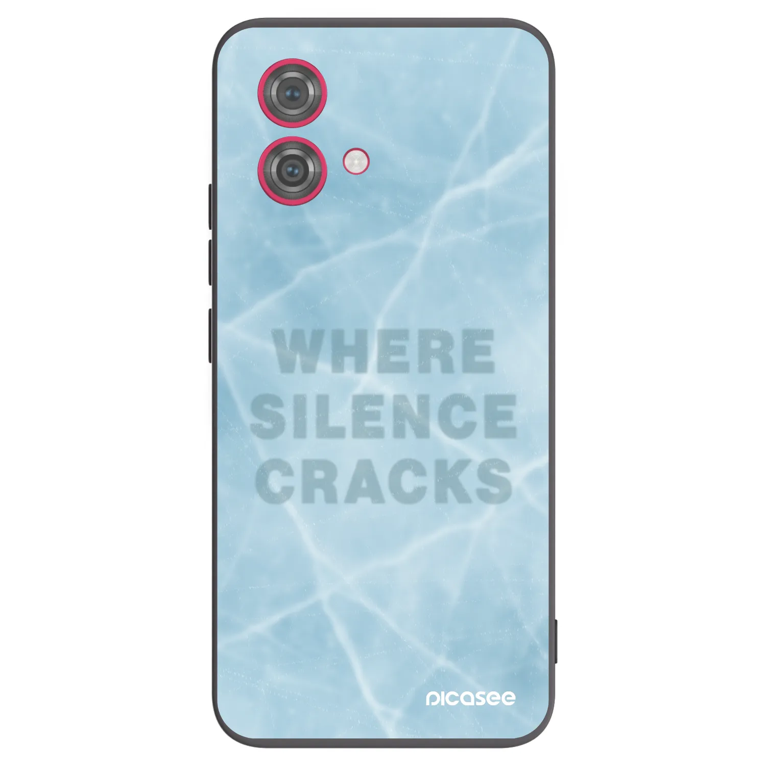 Picasee husă neagră din silicon pentru Motorola Moto G84 5G - SILENCE