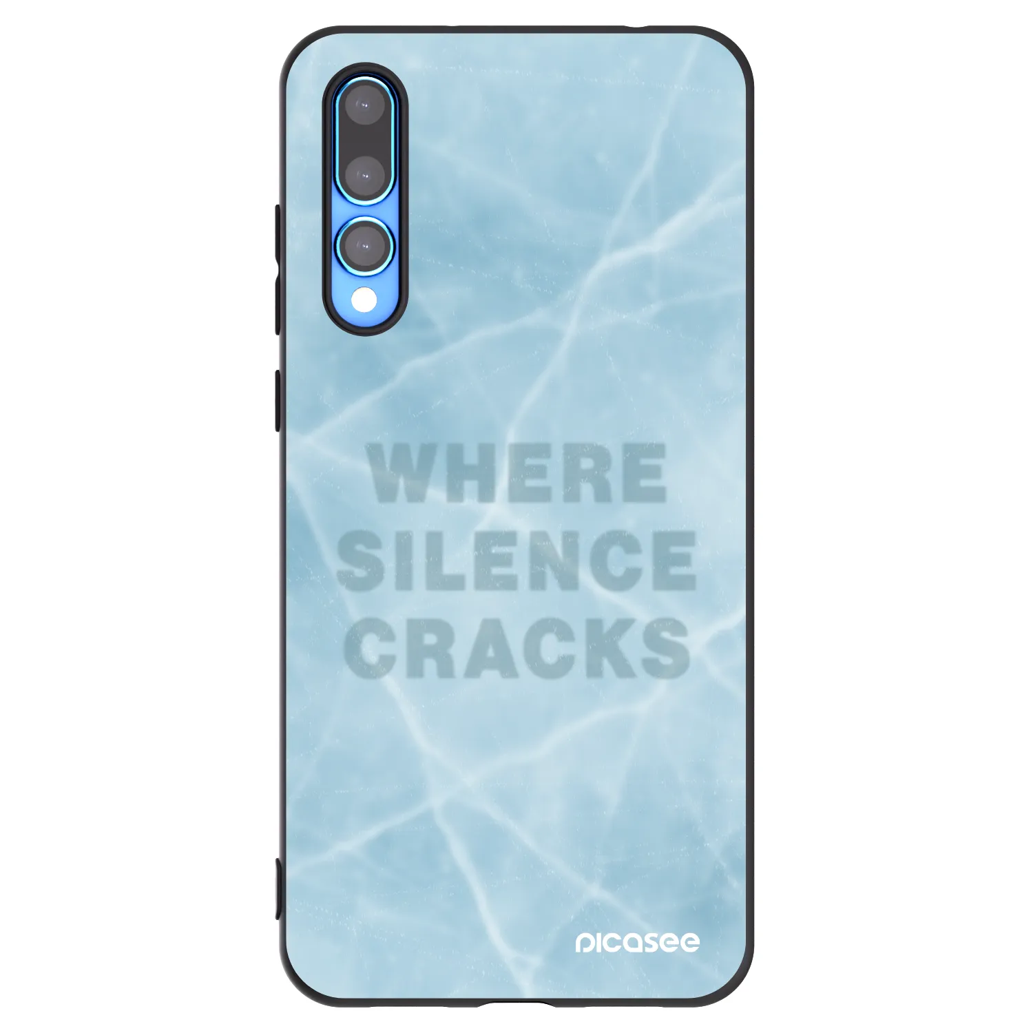Picasee husă neagră din silicon pentru Huawei P20 Pro - SILENCE