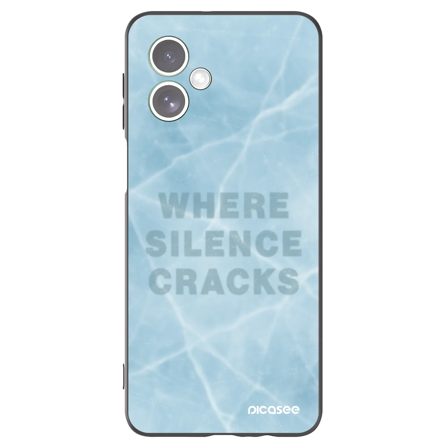 Picasee husă neagră din silicon pentru Motorola Moto G54 5G - SILENCE