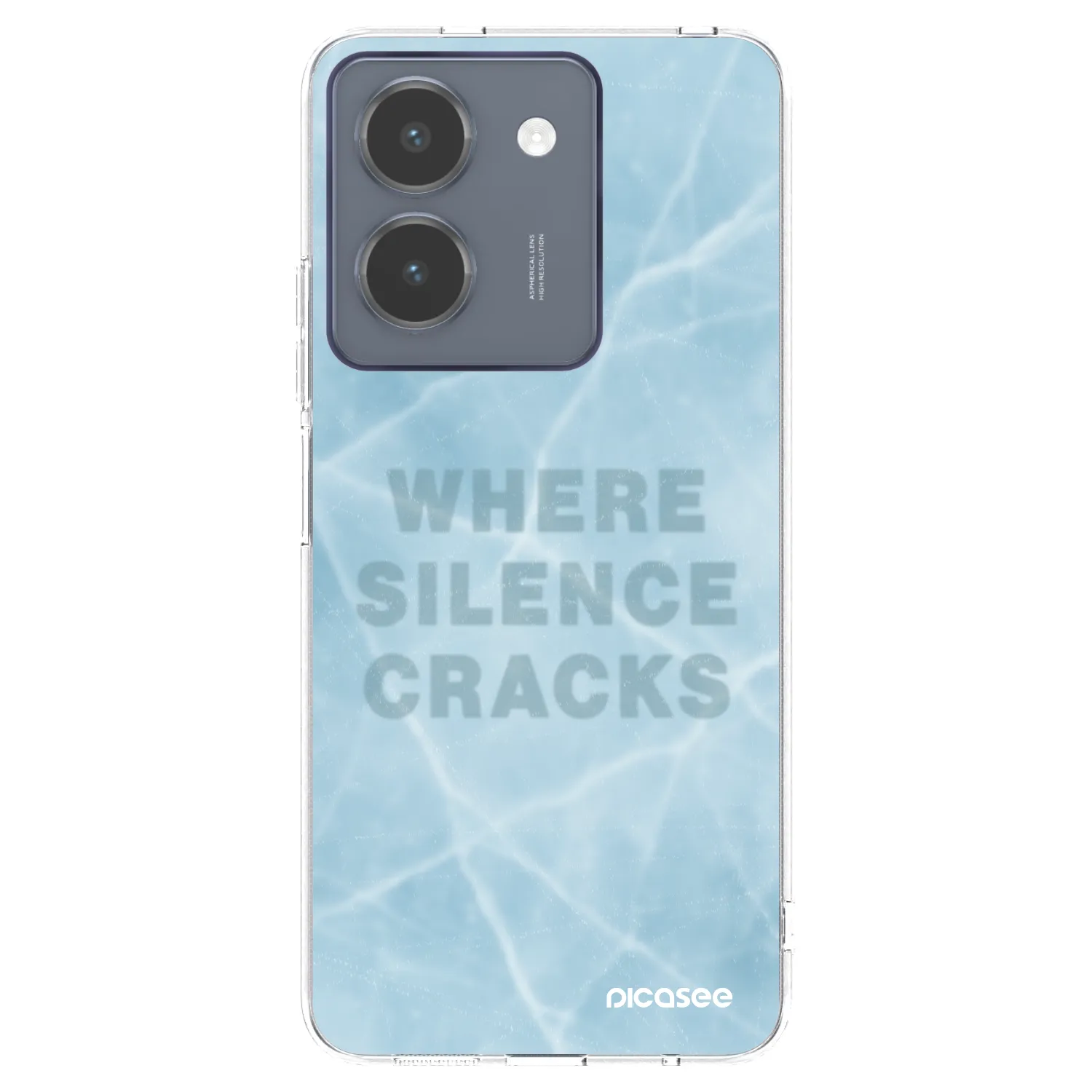 Picasee husă transparentă din silicon pentru Vivo Y36 4G - SILENCE