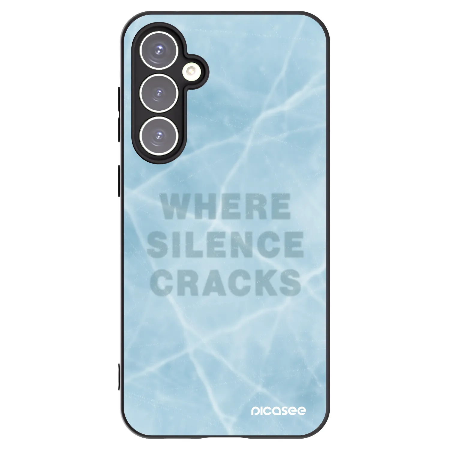 Picasee husă neagră din silicon pentru Samsung Galaxy S23 FE S711B - SILENCE