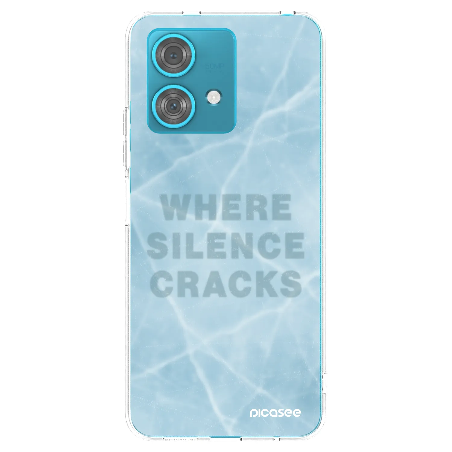 Picasee husă transparentă din silicon pentru Motorola Edge 40 Neo - SILENCE