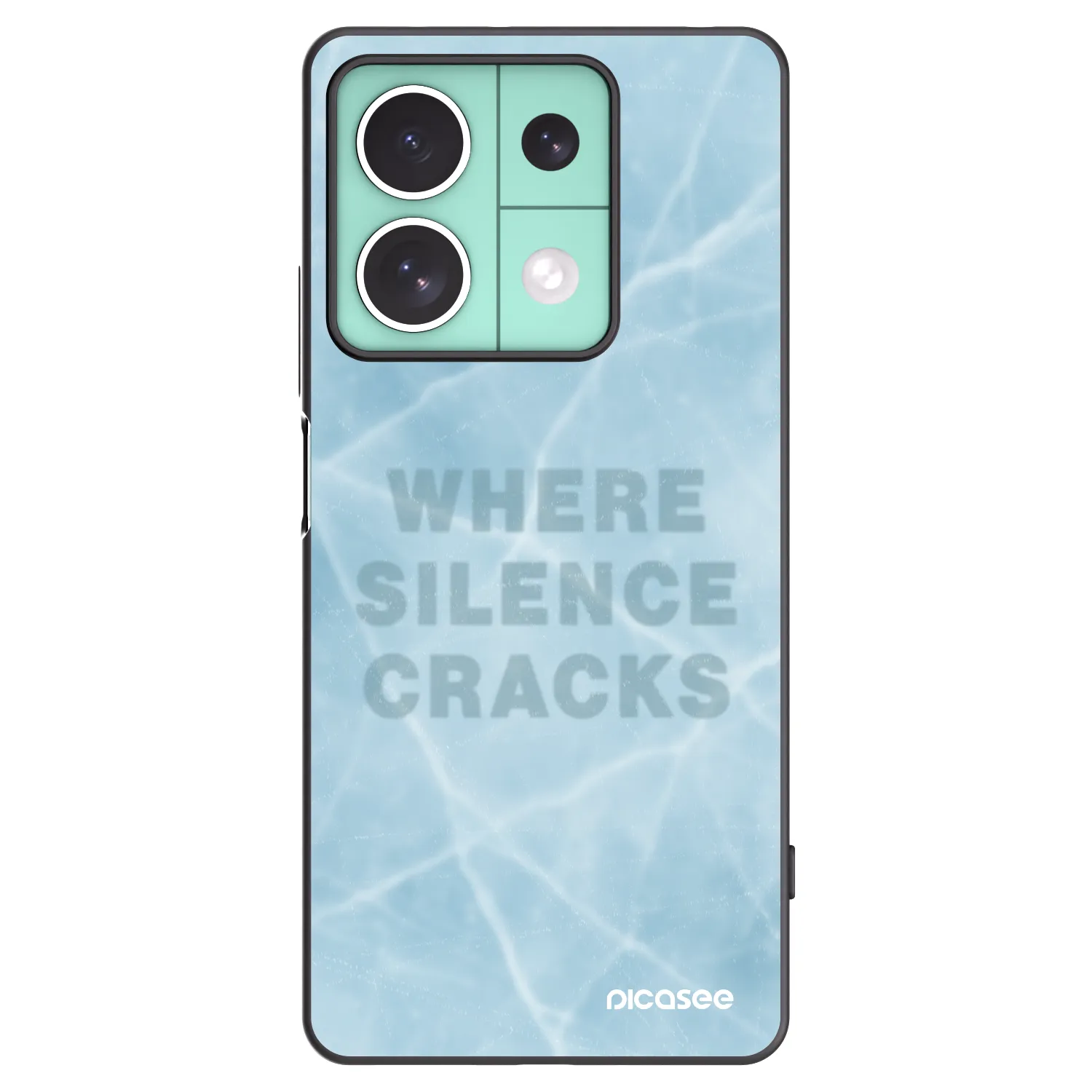 Picasee husă neagră din silicon pentru Xiaomi Redmi Note 13 5G - SILENCE
