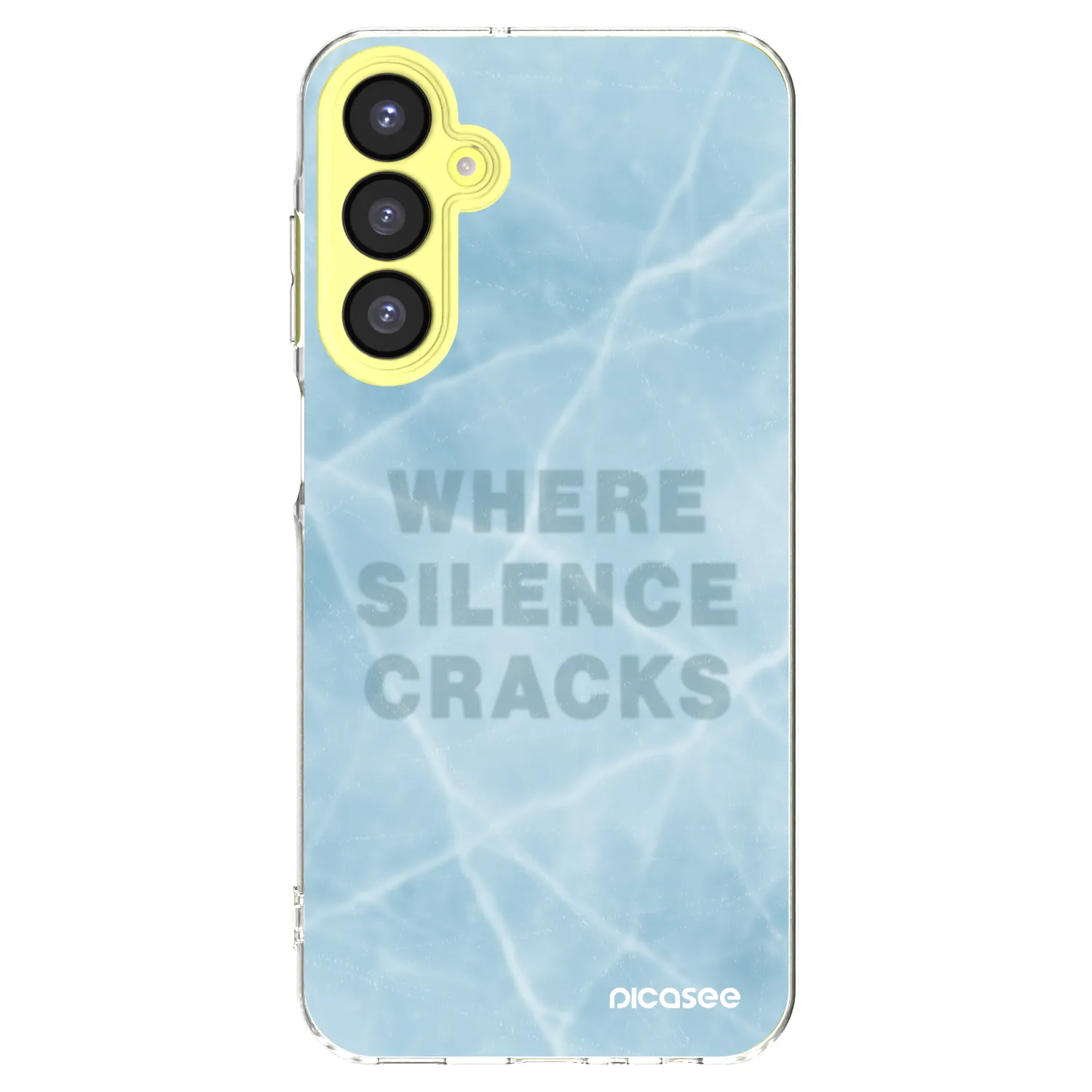 Picasee husă transparentă din silicon pentru Samsung Galaxy A25 A256B 5G - SILENCE