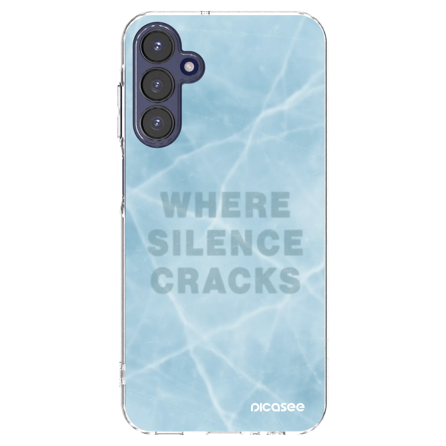 Picasee husă transparentă din silicon pentru Samsung Galaxy A15 A155F 4G - SILENCE