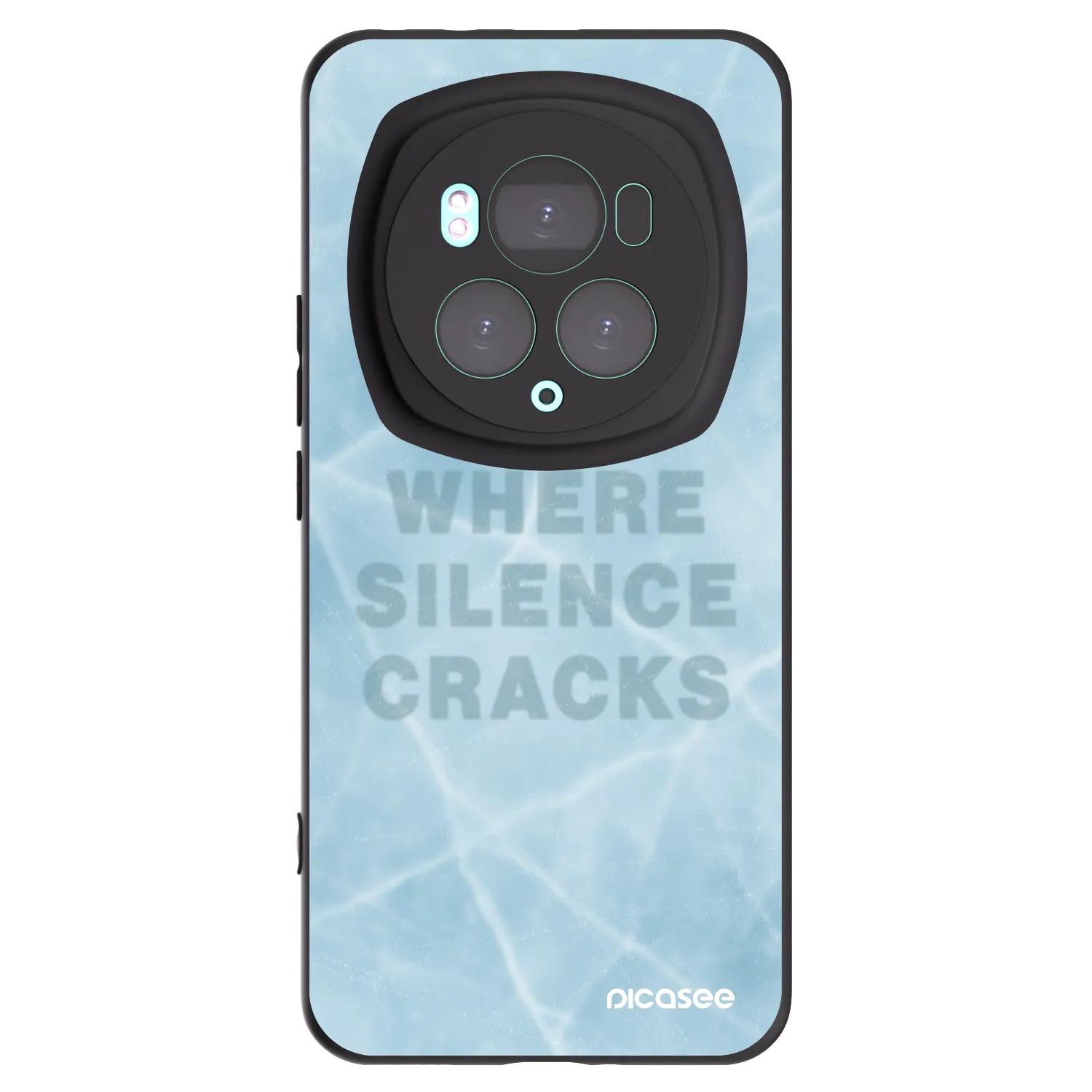 Picasee husă neagră din silicon pentru Honor Magic6 Pro - SILENCE