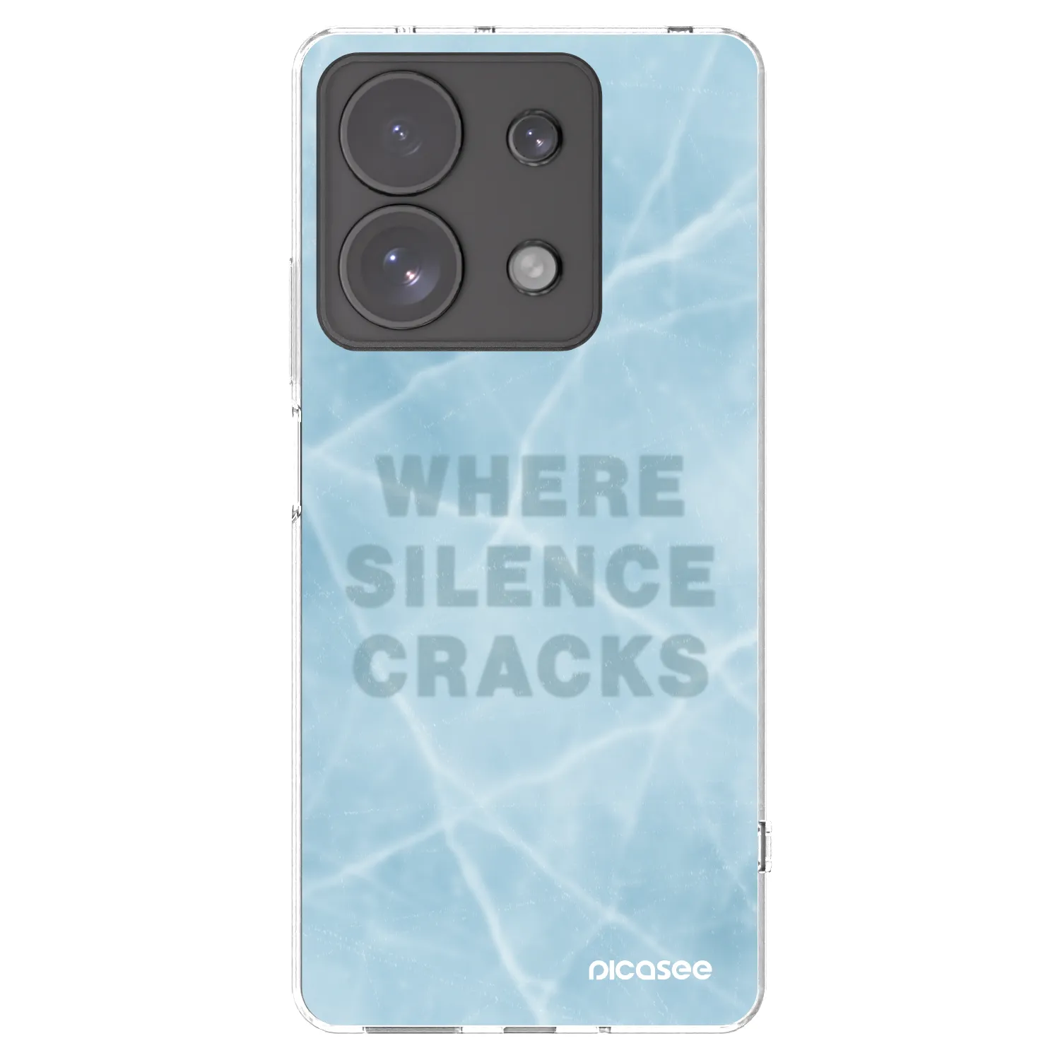 Picasee husă transparentă din silicon pentru Xiaomi Redmi Note 13 Pro 4G - SILENCE