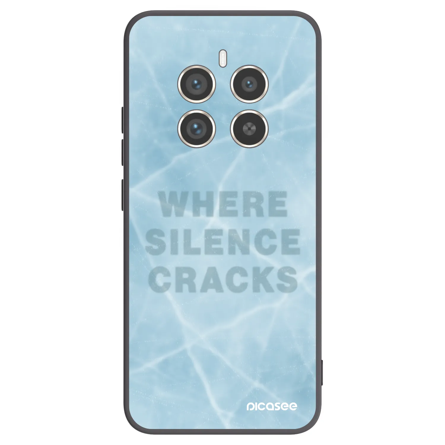 Picasee husă neagră din silicon pentru Realme 12 Pro 5G - SILENCE