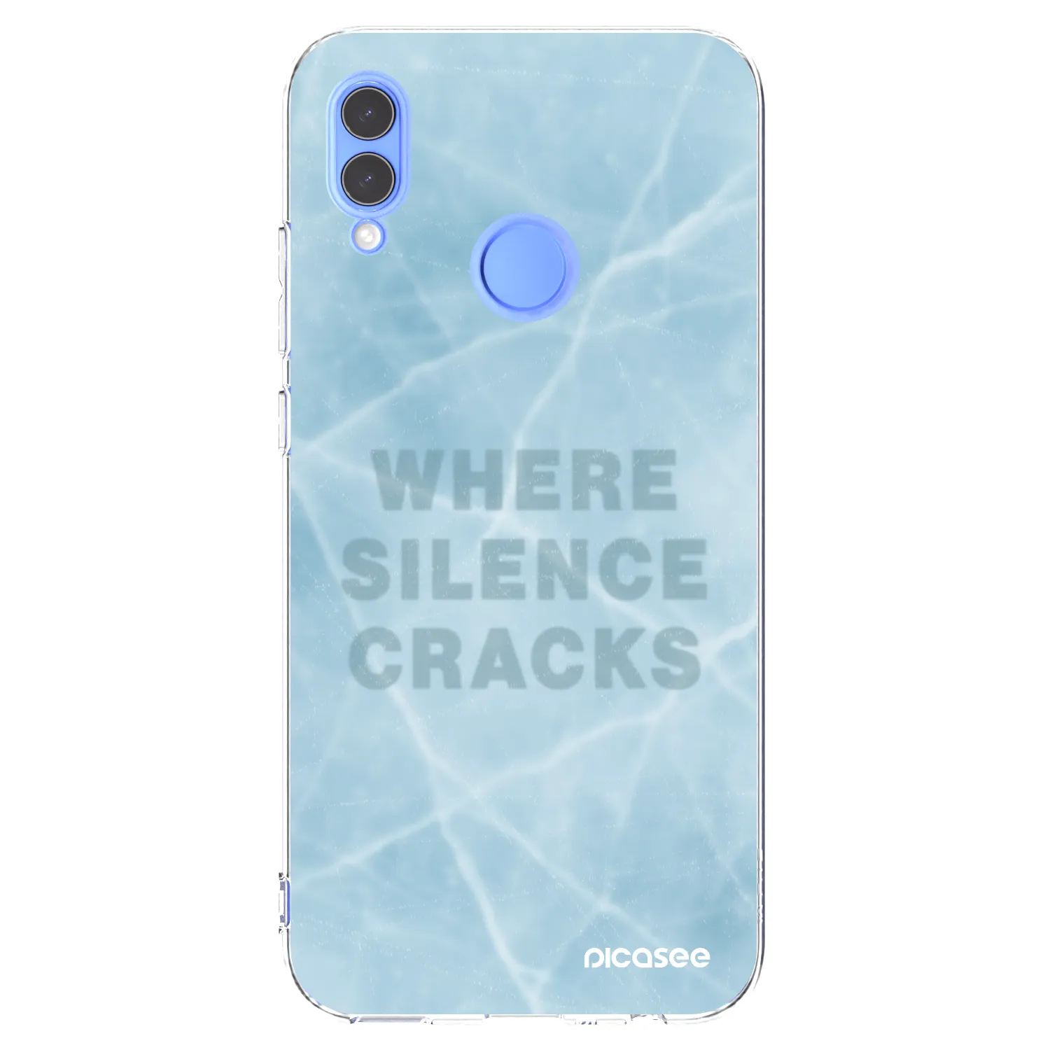 Picasee husă transparentă din silicon pentru Honor 10 Lite - SILENCE