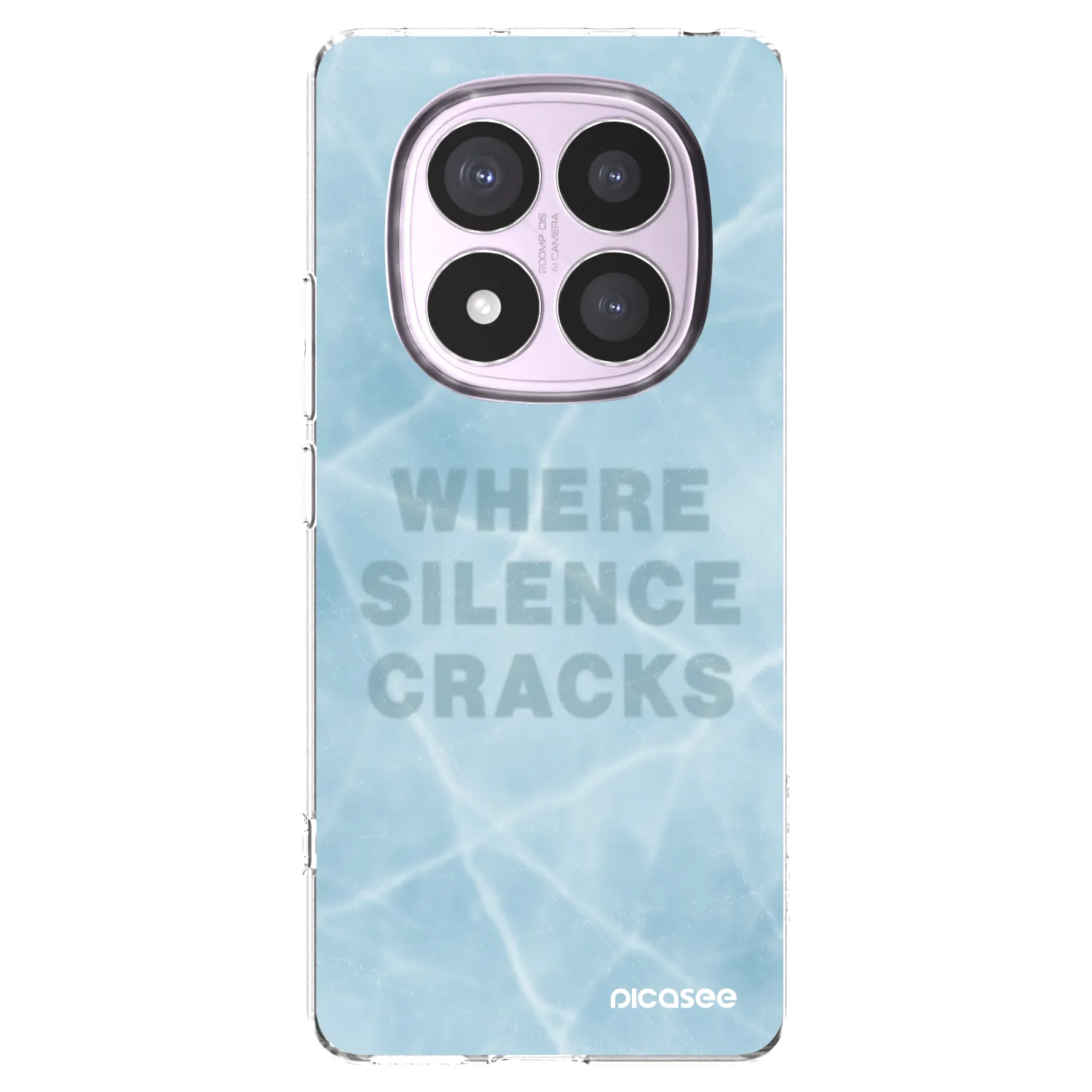 Picasee husă transparentă din silicon pentru Xiaomi Redmi Note 14 Pro 5G - SILENCE