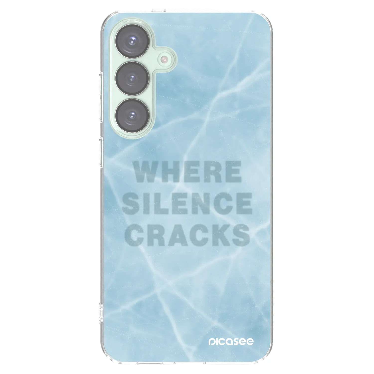Picasee husă transparentă din silicon pentru Samsung Galaxy S25+ 5G - SILENCE