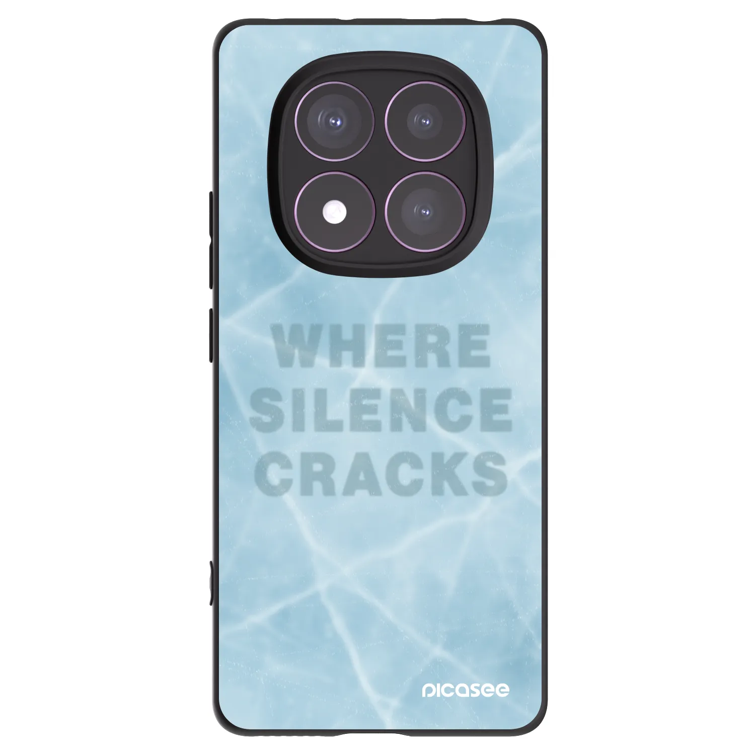 Picasee husă neagră din silicon pentru Xiaomi Redmi Note 14 Pro 4G - SILENCE