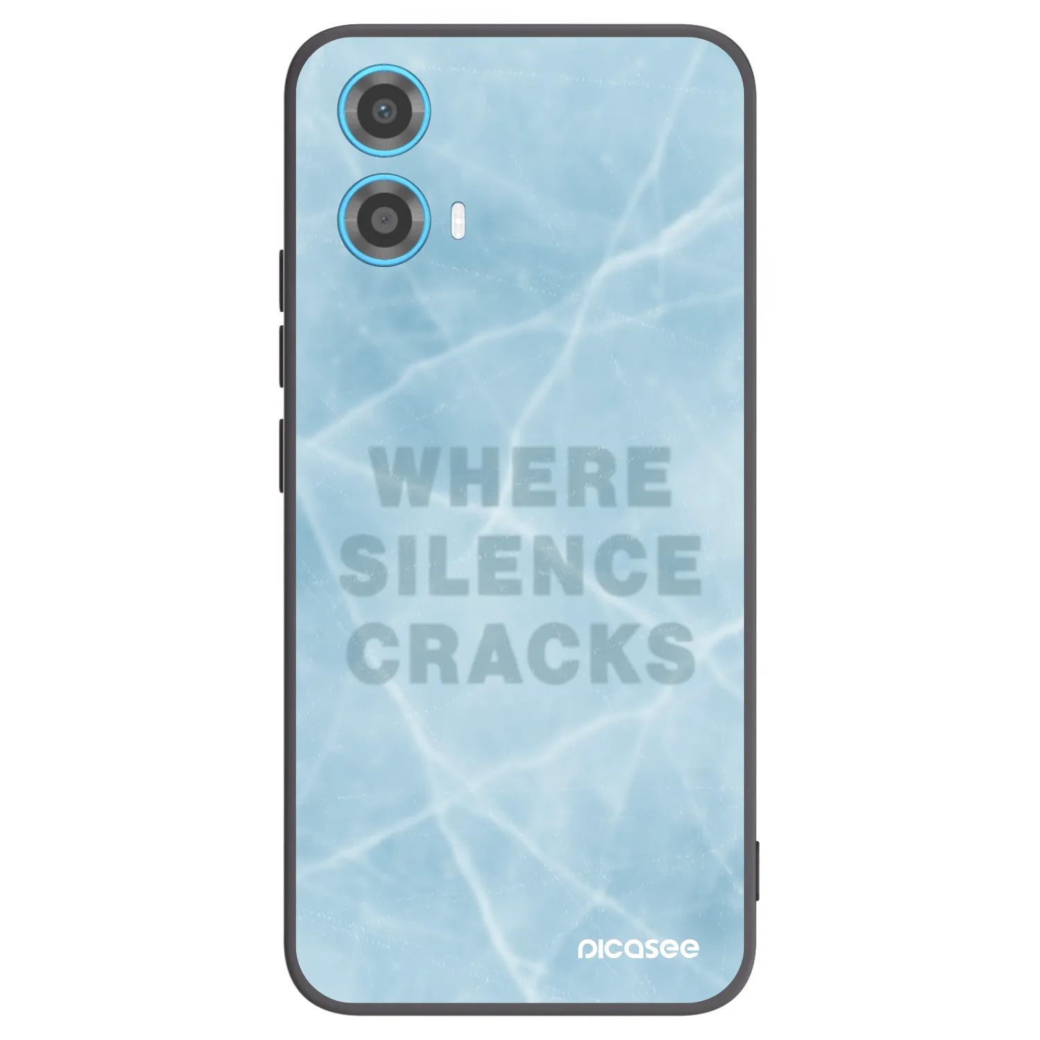 Picasee husă neagră din silicon pentru Motorola Moto G34 5G - SILENCE